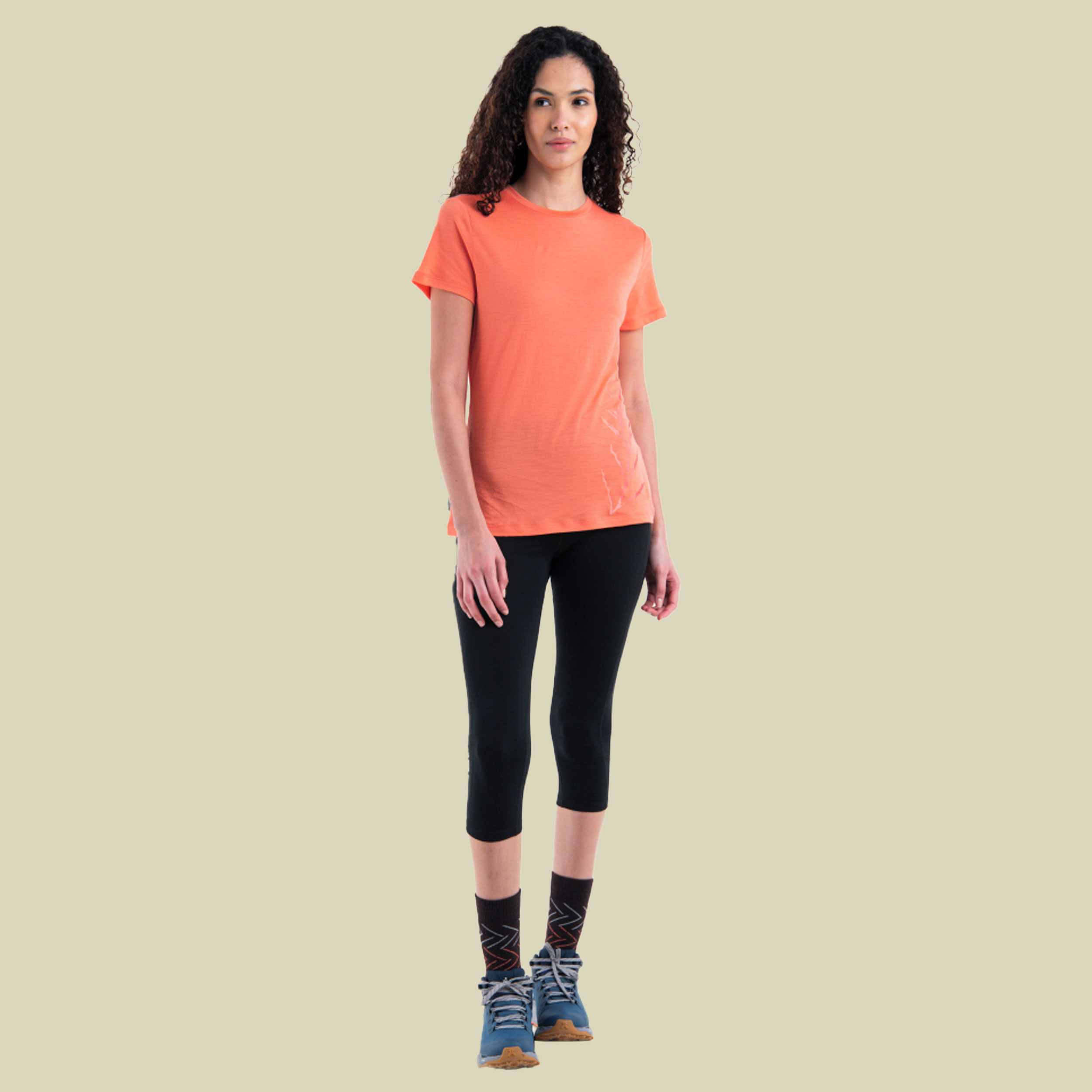 Merino 150 Tech Lite III SS Tee Panax Women M pink - tang