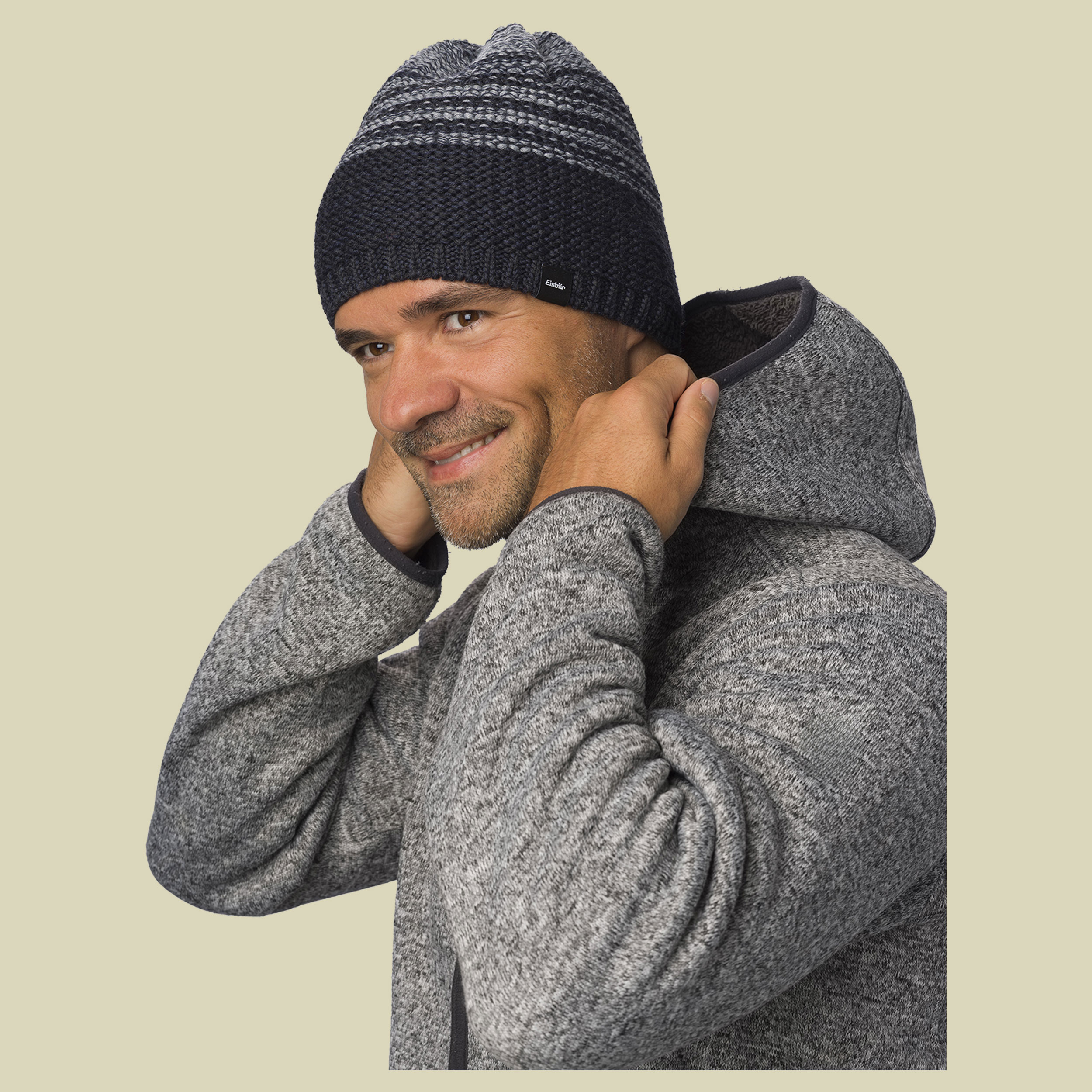 Campo Mü one size grau - grafit-dark cobalt-graumele 