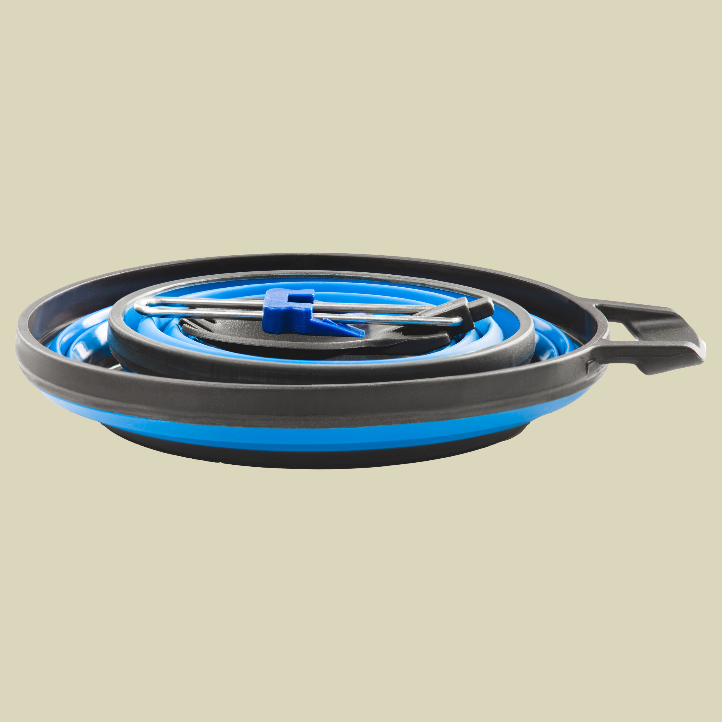 Escape 1 Person Table Set Schüssel, Becher, Löffel-Gabel-Kombination Farbe blue