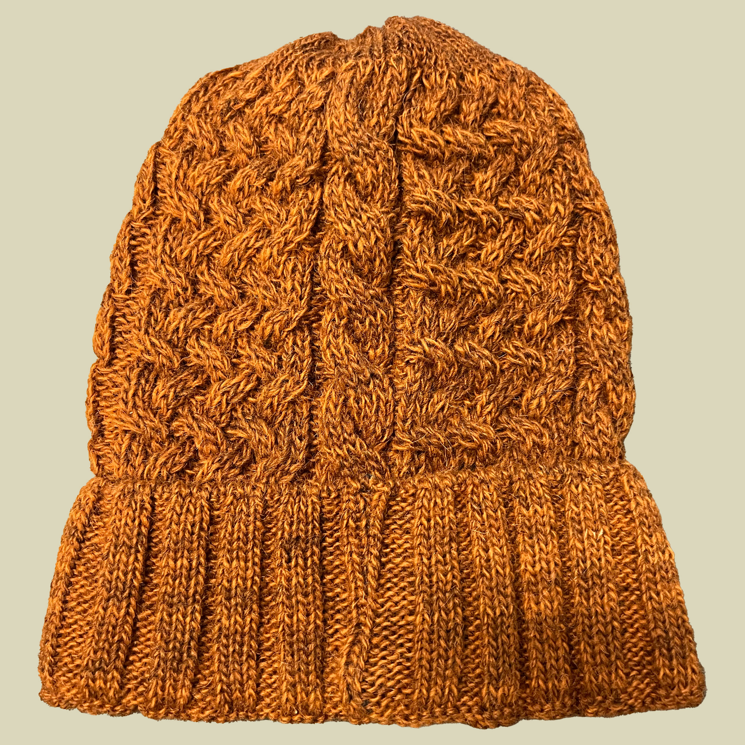 Cable Knit Hat Größe one size Farbe braun