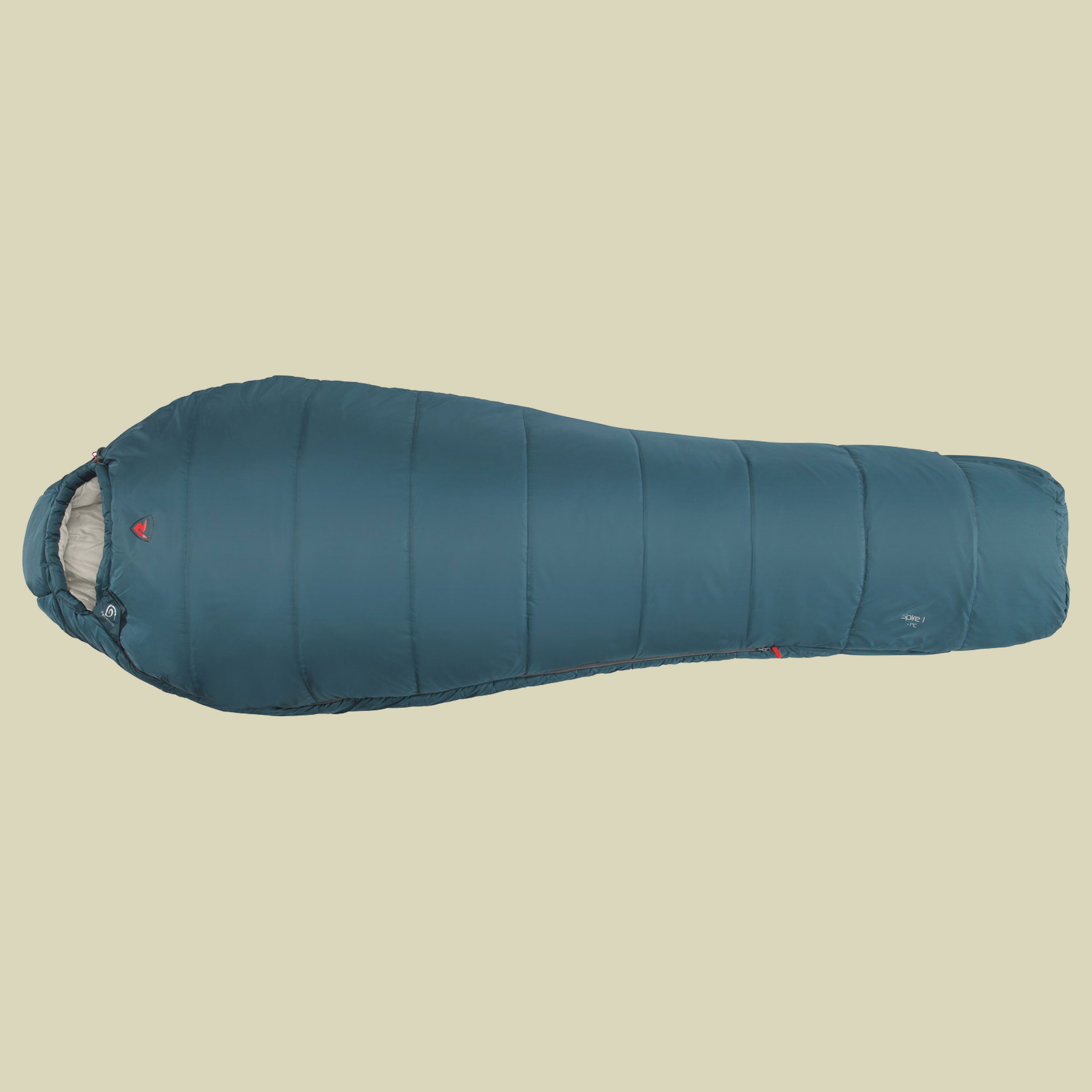 Spire I bis Körpergröße: 195 cm Farbe: ocean blue, Reißverschluss links