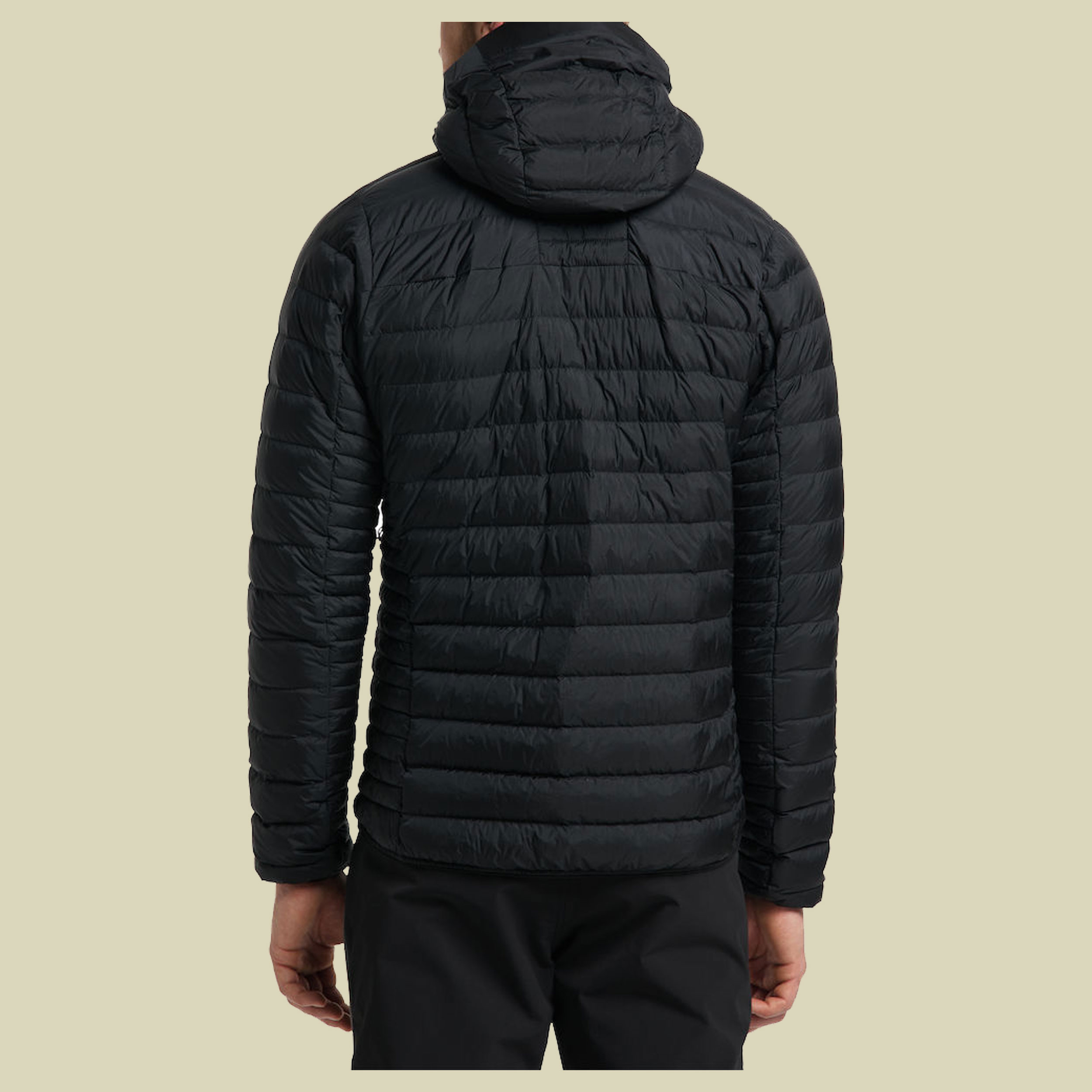 Micro Nordic Down Hood Men Größe M  Farbe true black