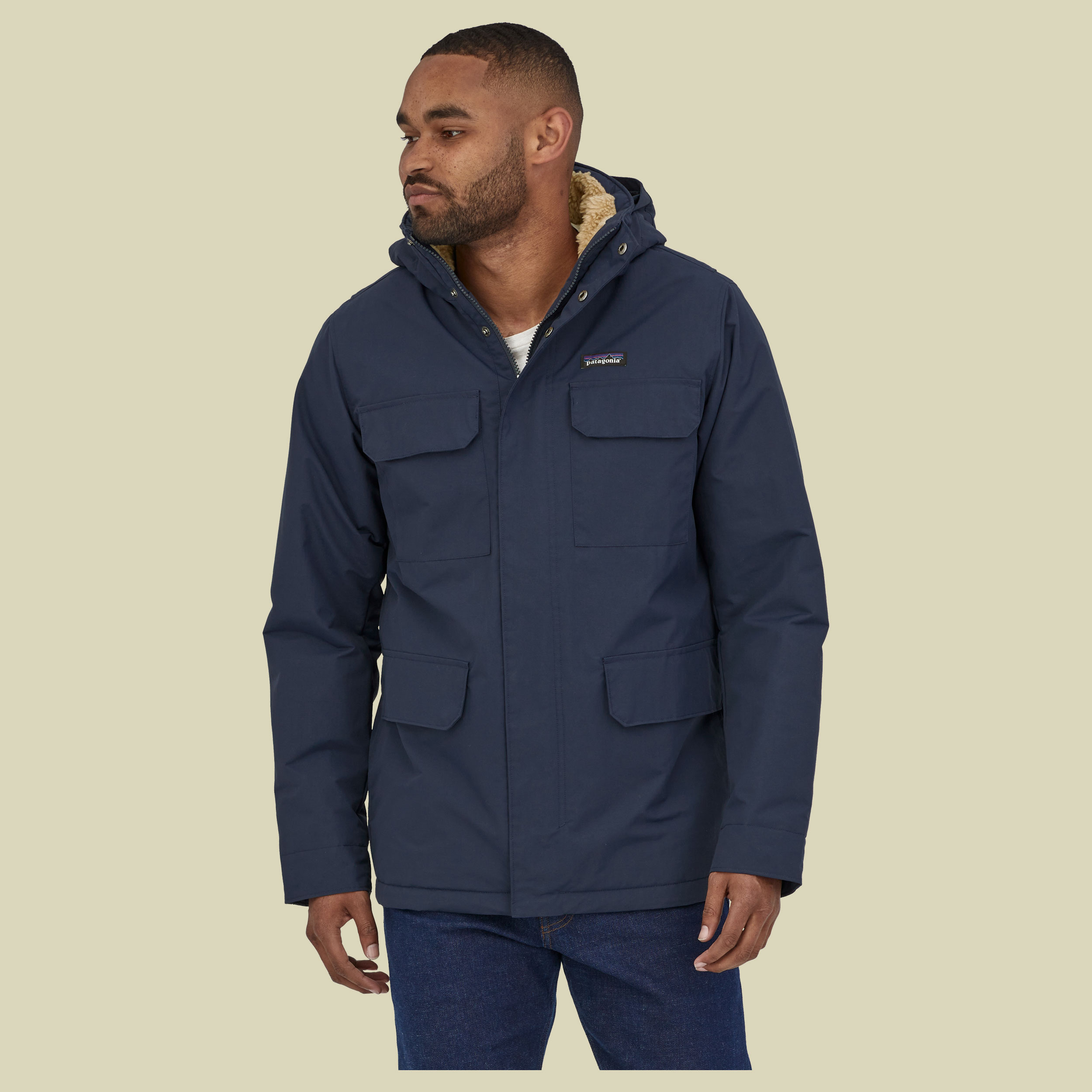 Isthmus Parka Men blau L - new navy