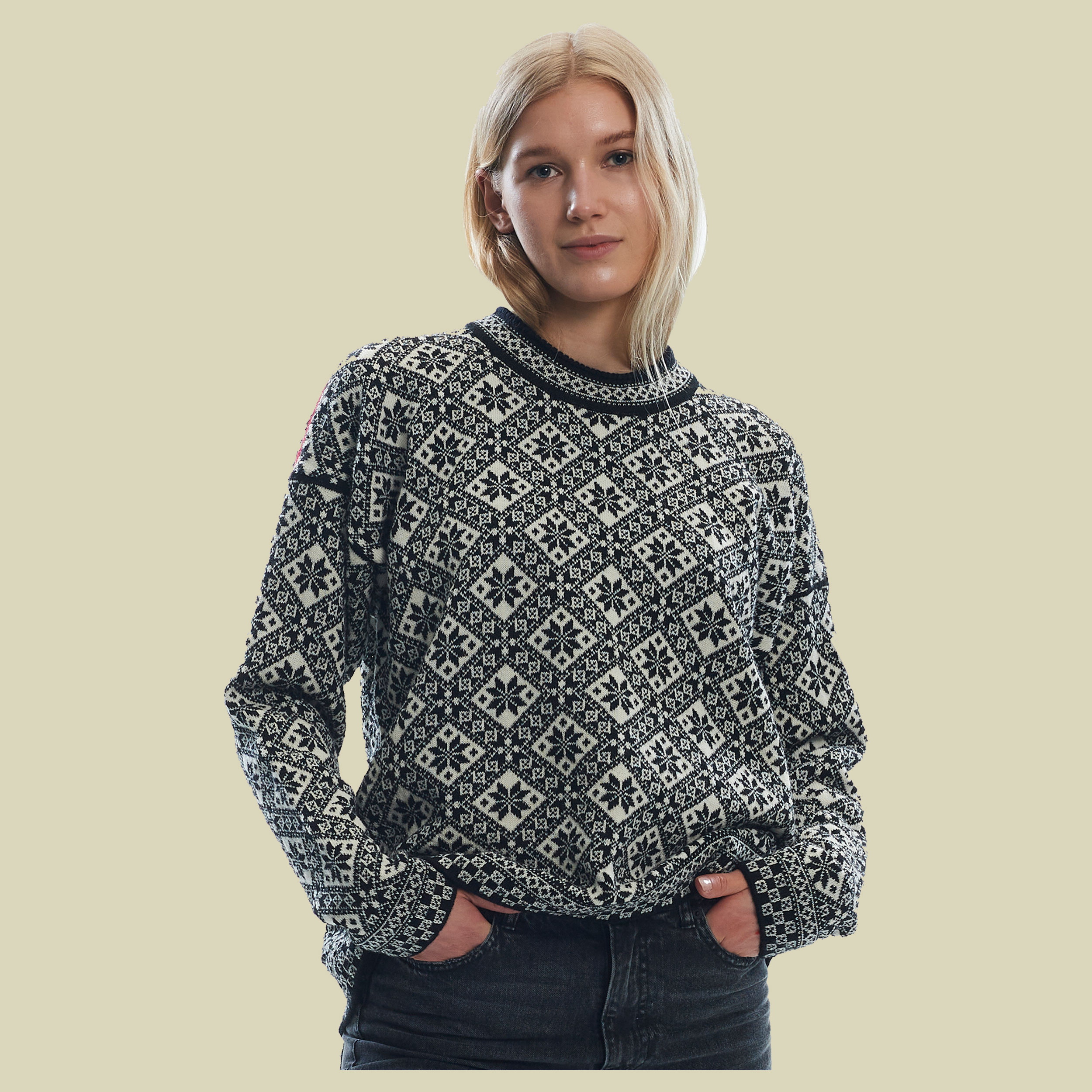 Bjoroy Sweater Women Größe S Farbe black/off white/raspberry