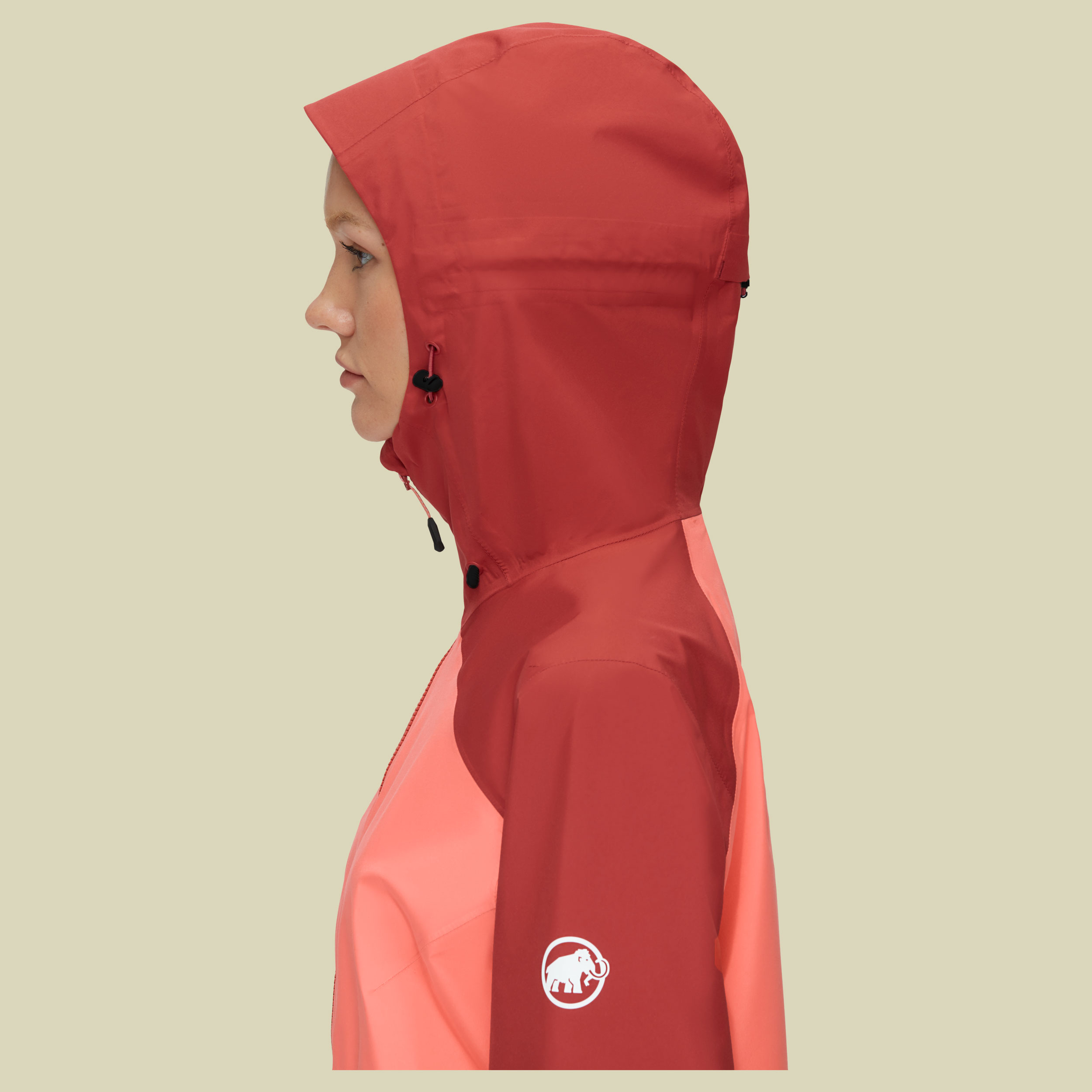 Convey Tour HS Hooded Jacket Women Größe L  Farbe salmon-terracotta