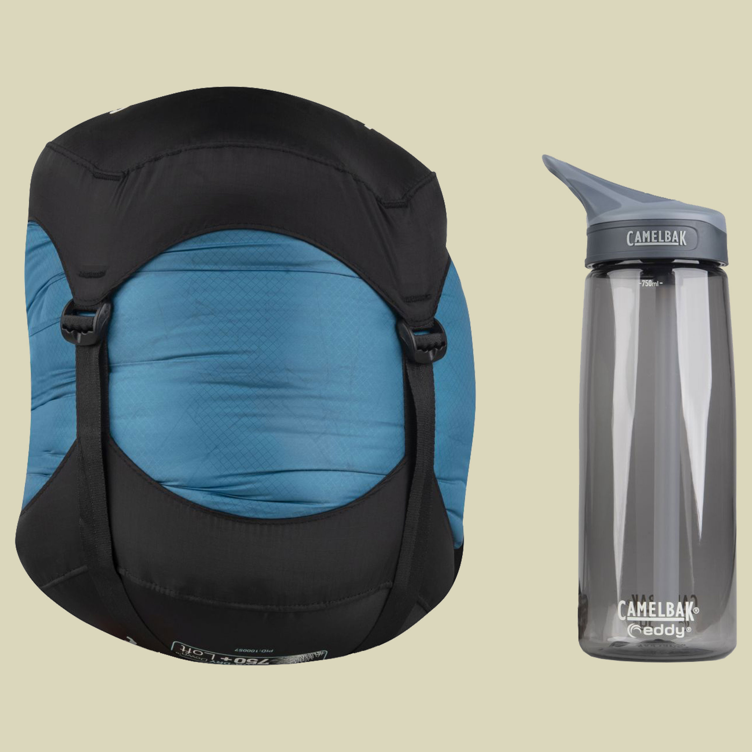 Altitude AtII bis Körpergröße 183 cm Farbe ocean/arctic, Reißverschluss links