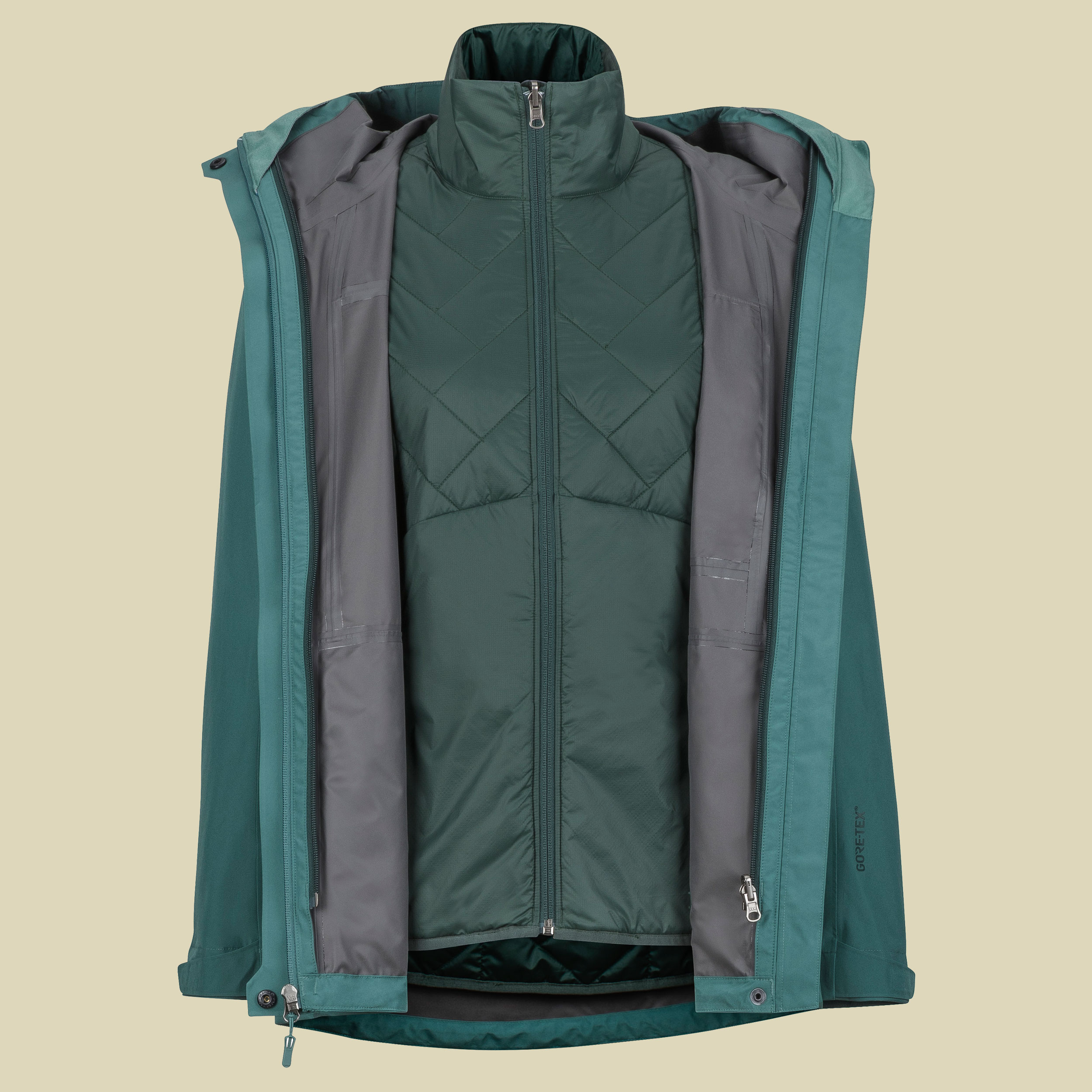 Minimalist Component Jacket Women Größe S Farbe mallard green