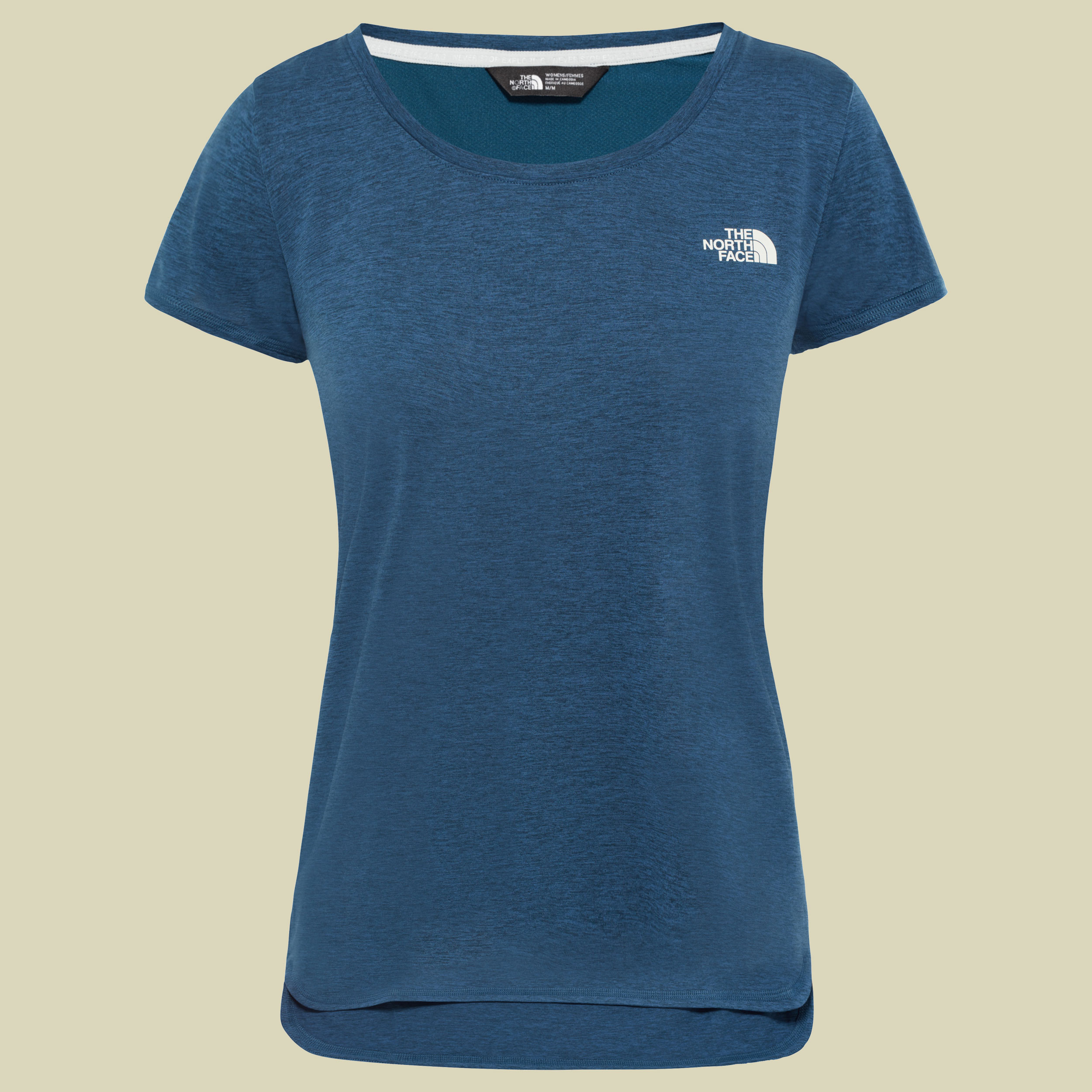 Inlux S/S Top Women Größe XS Farbe blue wing teal dark heather
