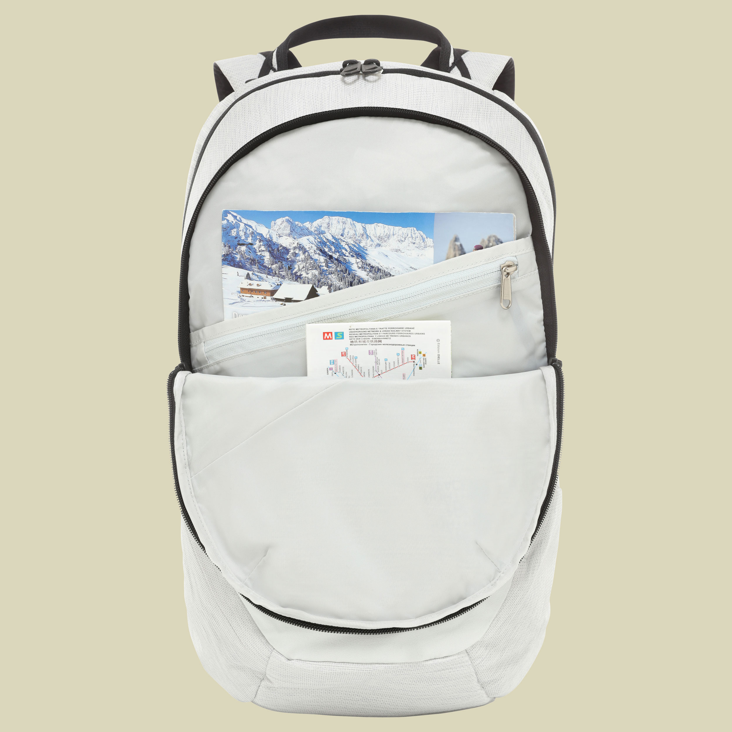 Isabella Women Volumen 17 Farbe TNF white metallic melange/TNF black