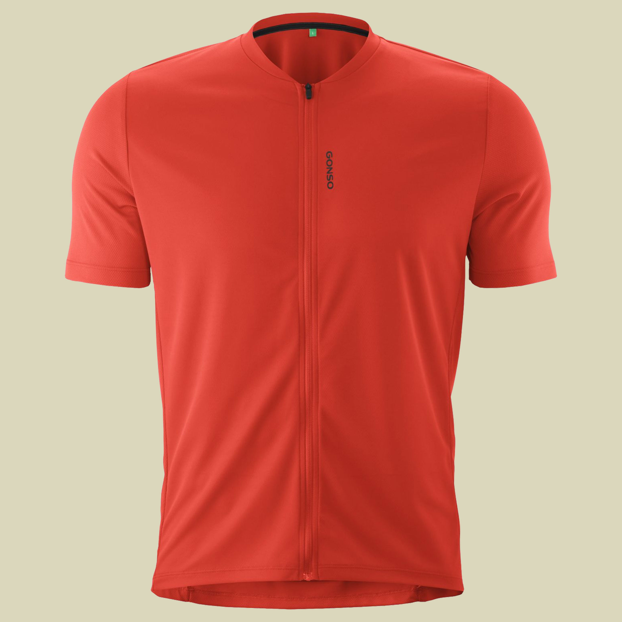 Sitivo Jersey Green Men L rot - paprika flame