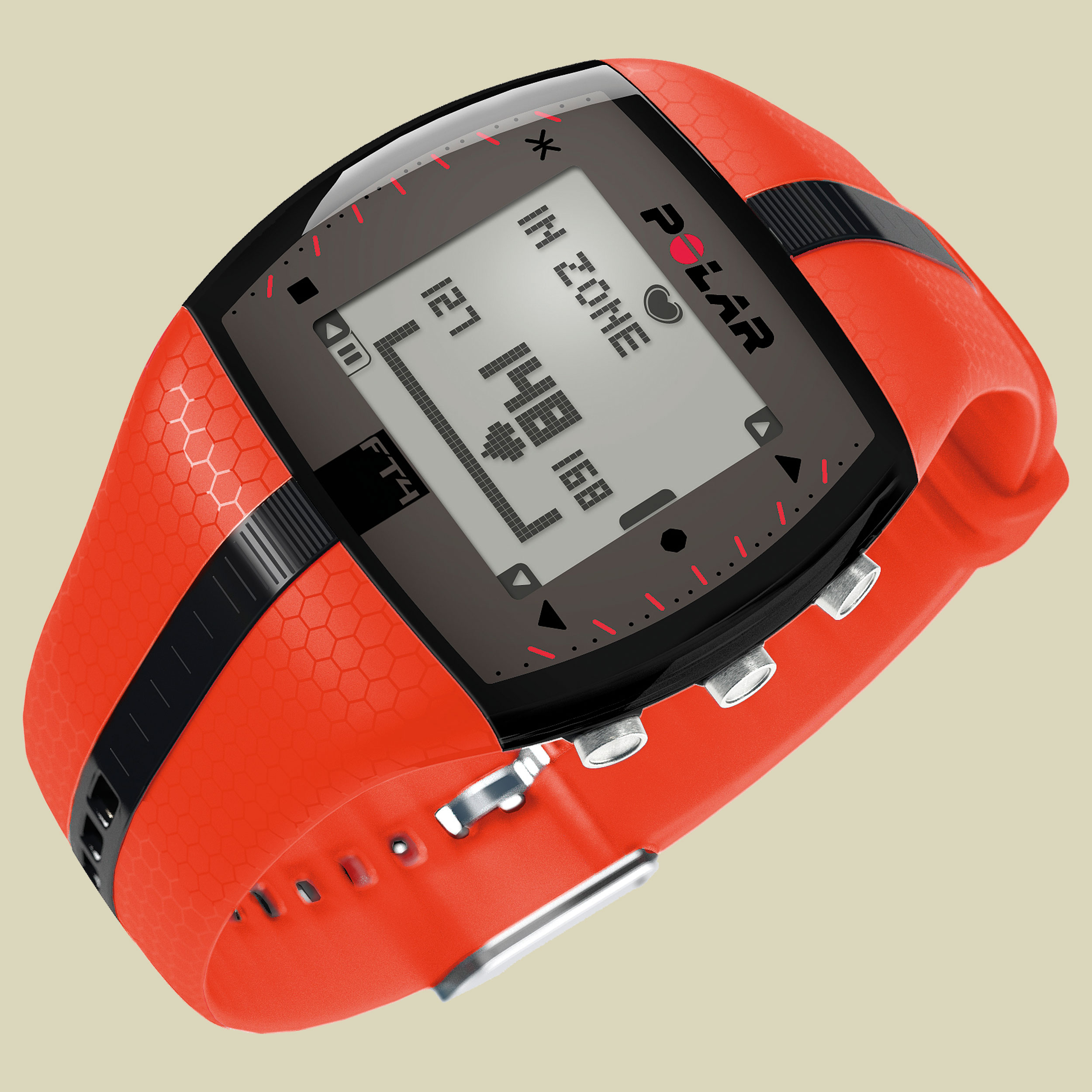FT4  Trainingscomputer Farbe orange black