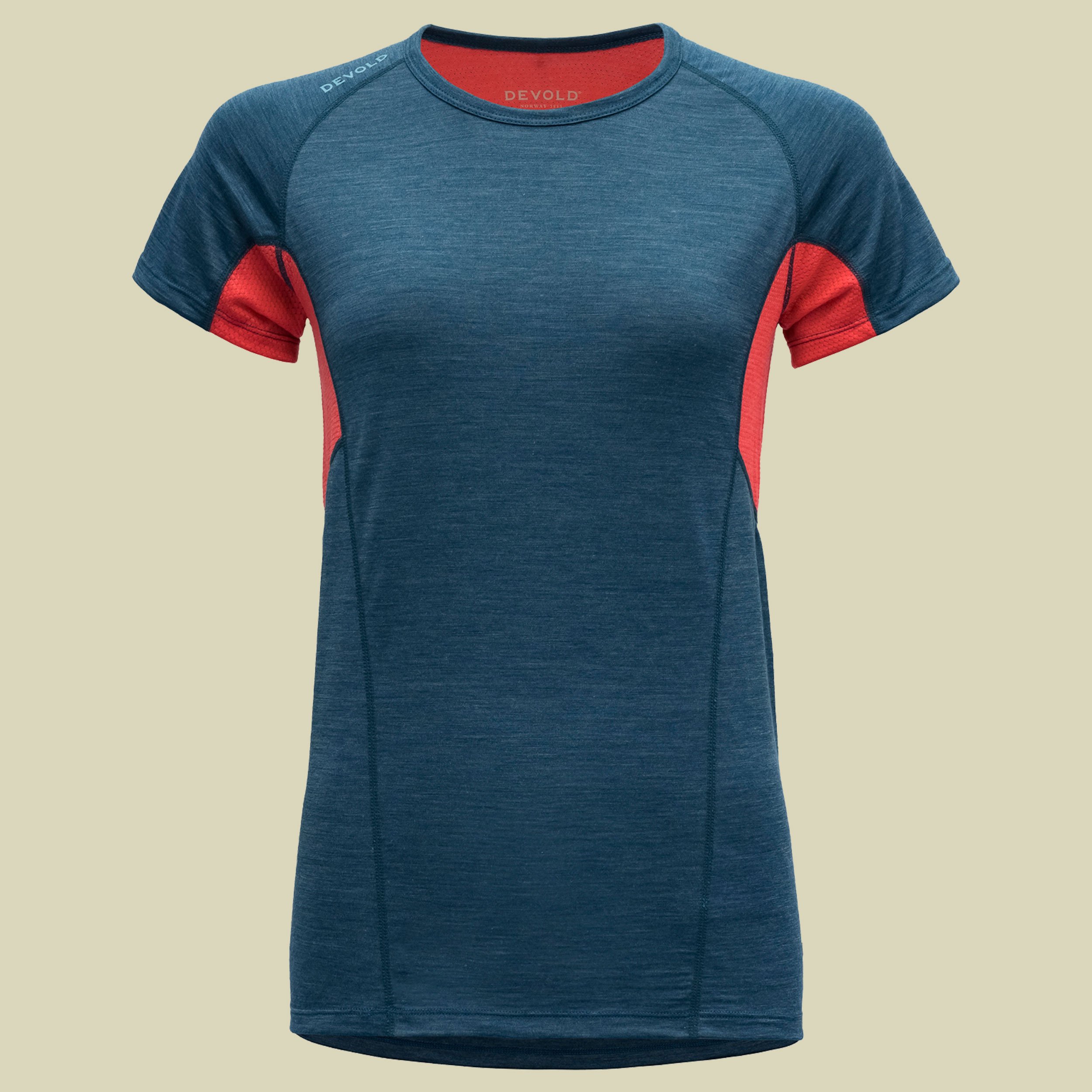 Running Merino 130 T-Shirt Women Größe L  Farbe flood