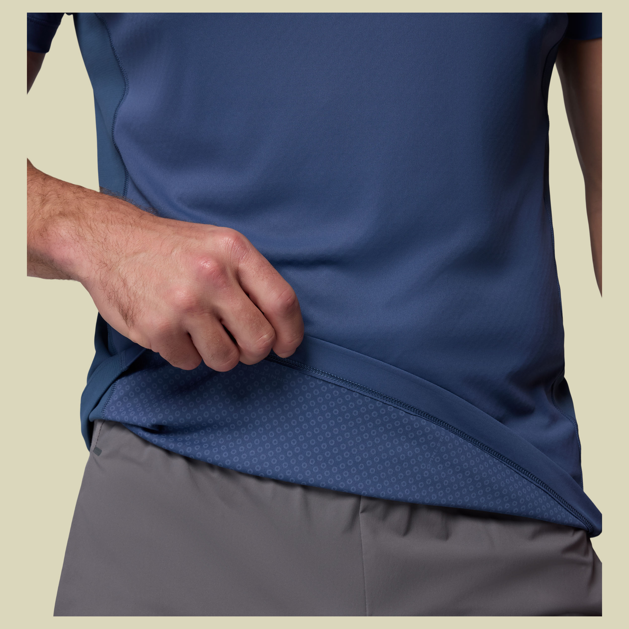 Zero Rules Light SS Crew Men XXL blau - dark mountain