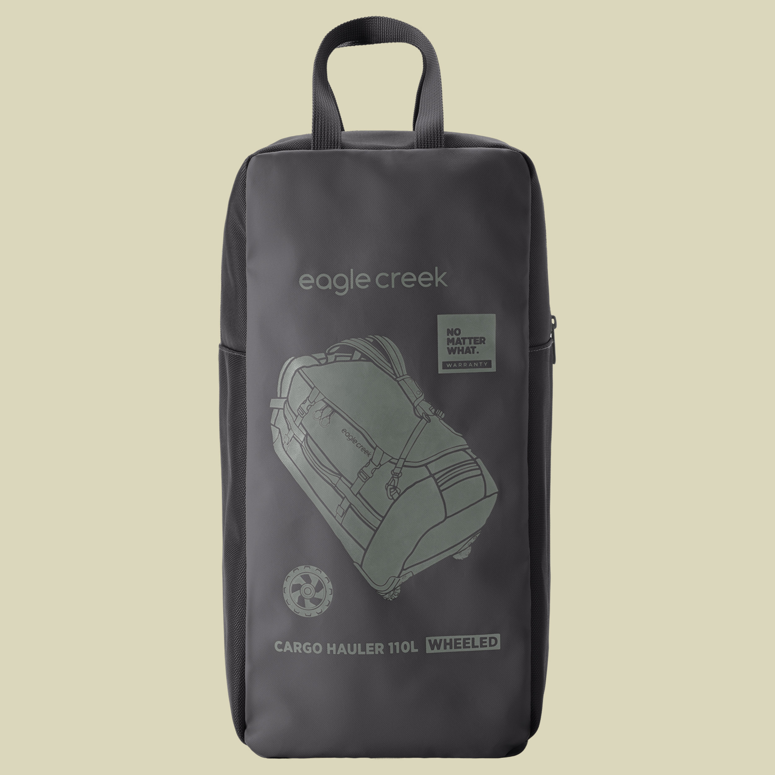 Cargo Hauler Rolling Duffel 110L schwarz - black