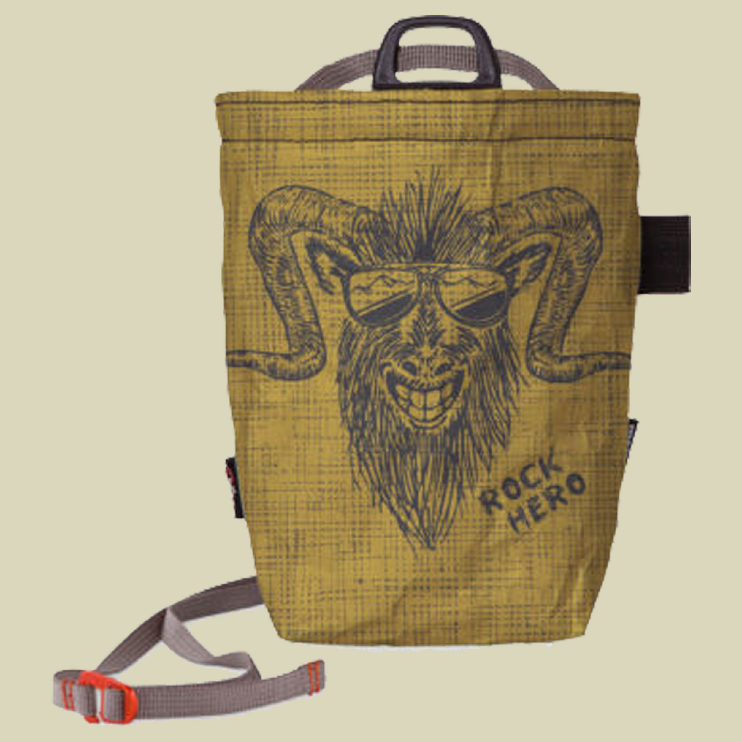Rock Hero Chalkbag Größe one size Farbe dark gold
