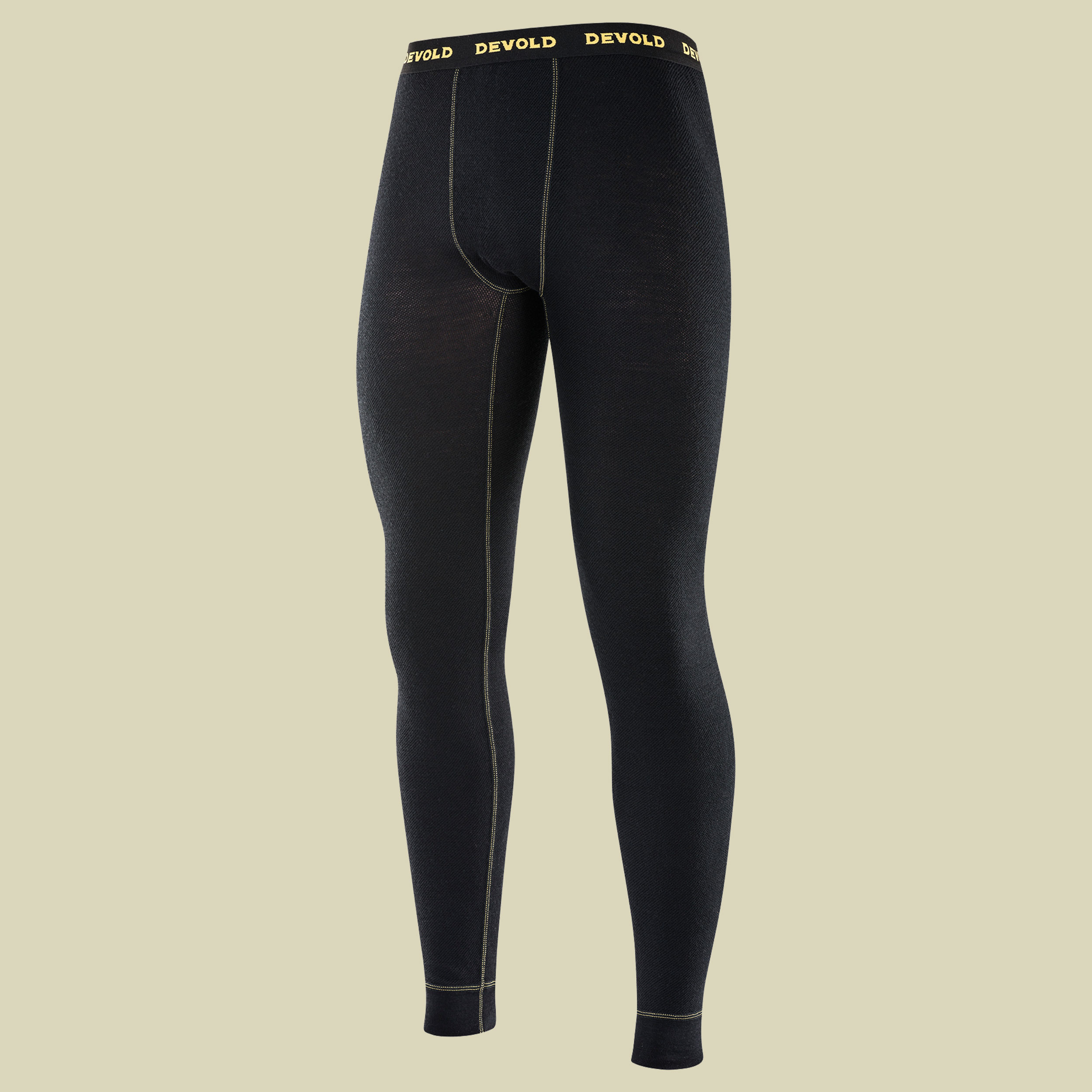 Wool Mesh Long Johns Men Größe XL Farbe black