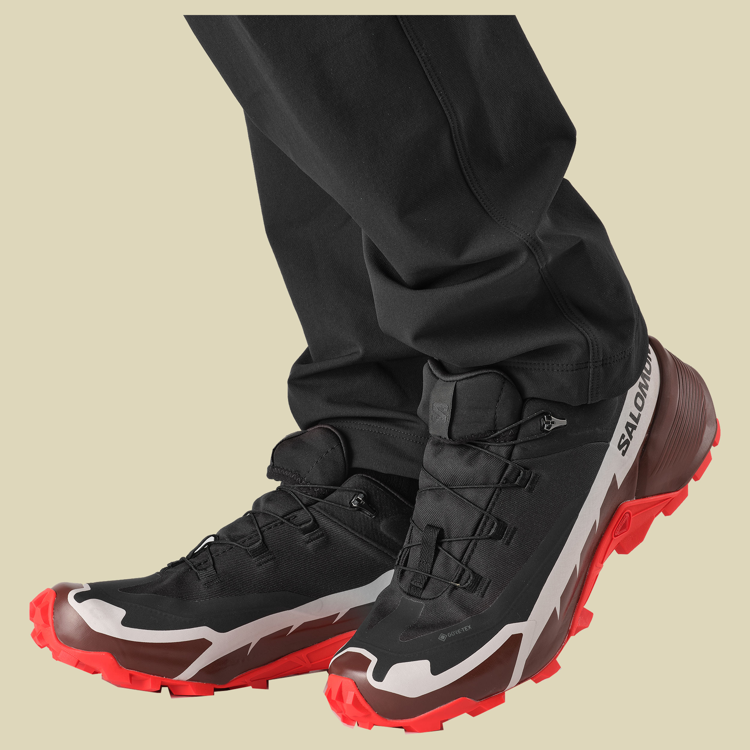 Cross Hike GTX 2 Men Größe UK 11,5 Farbe black/bitter chocolate/fiery red