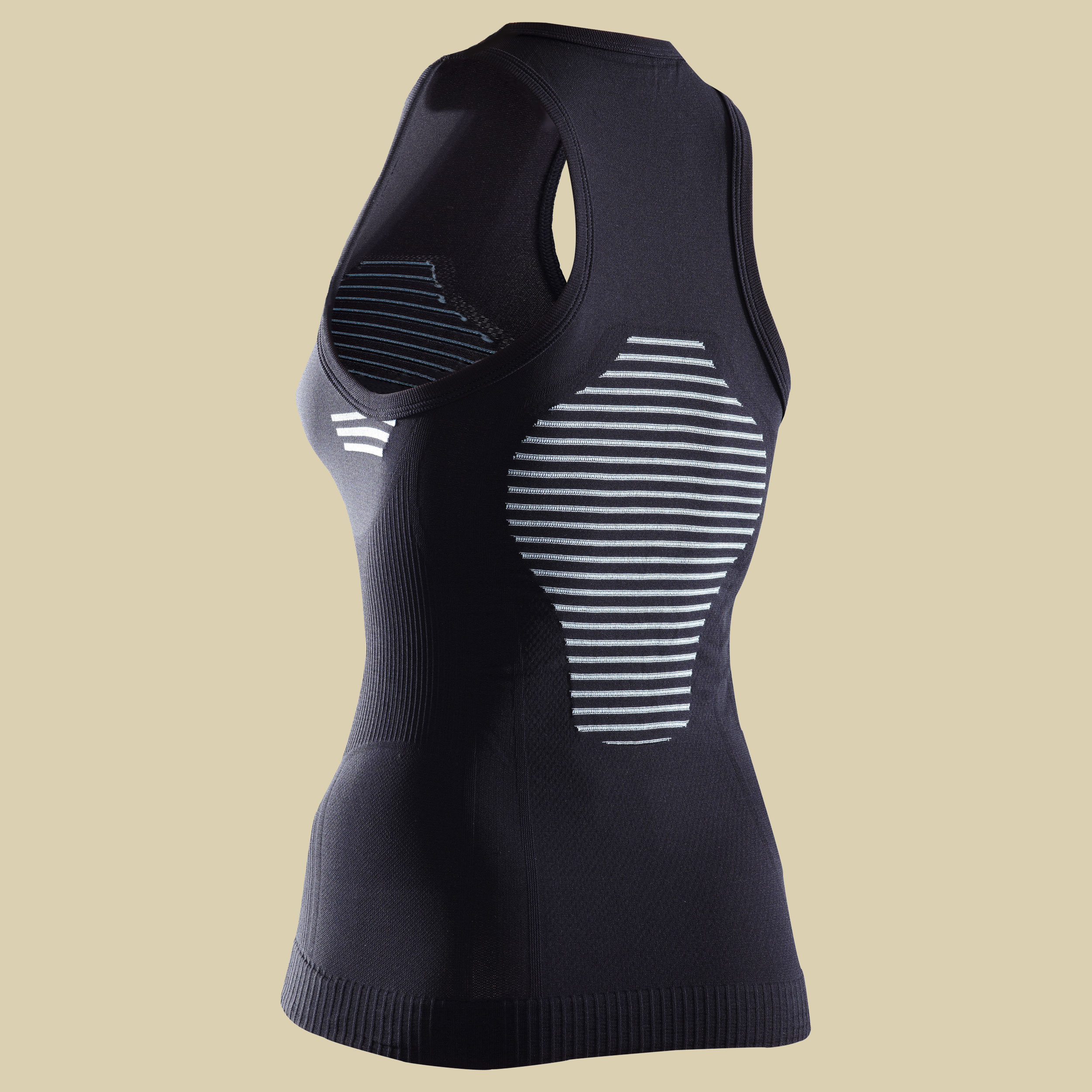 X-Bionic Lady Invent Light UW Singlet Größe XS Farbe black-anthracite