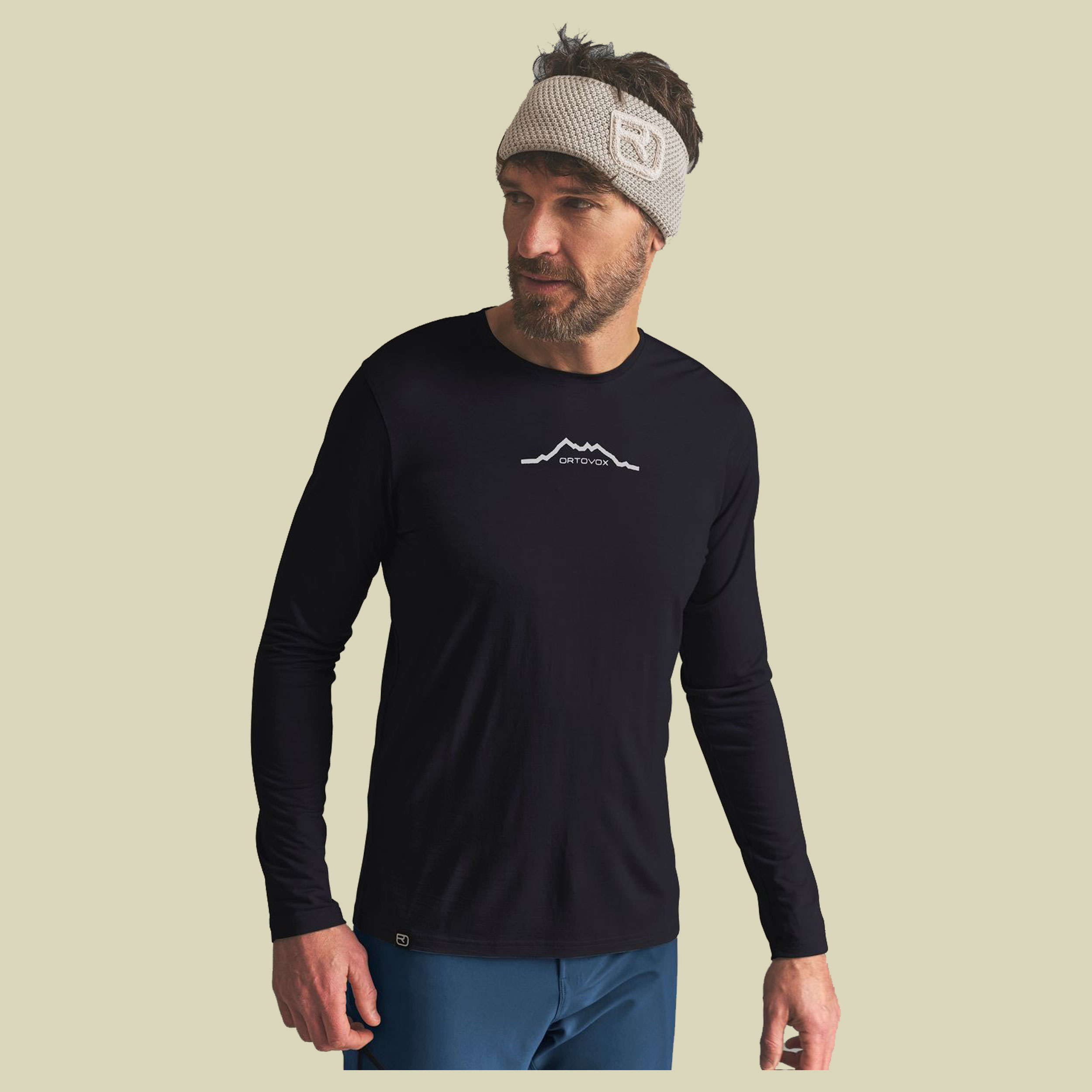 150 Cool Mountain LS Men XL schwarz - black raven