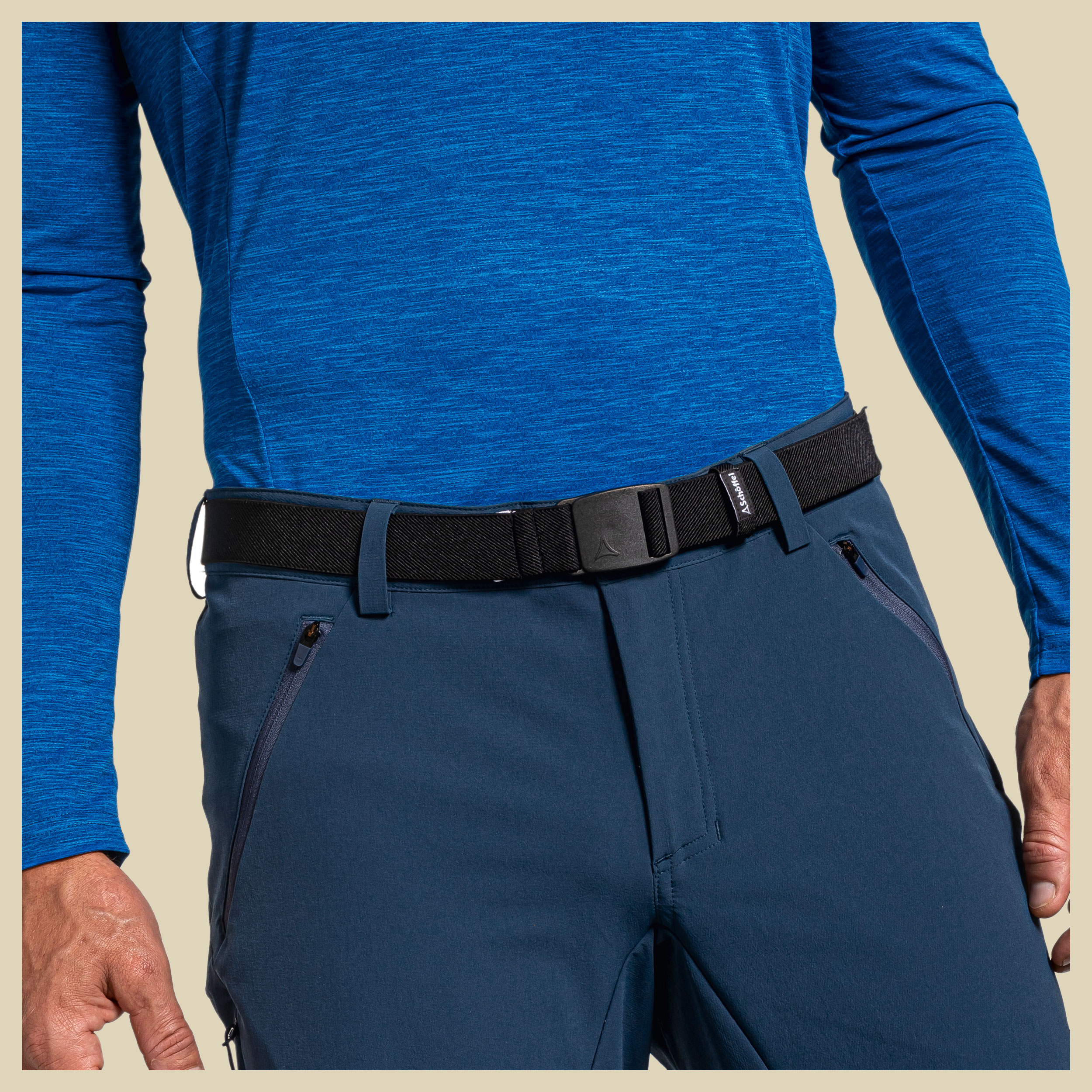 Belt Lenzerheide1 Länge 90 cm Farbe black