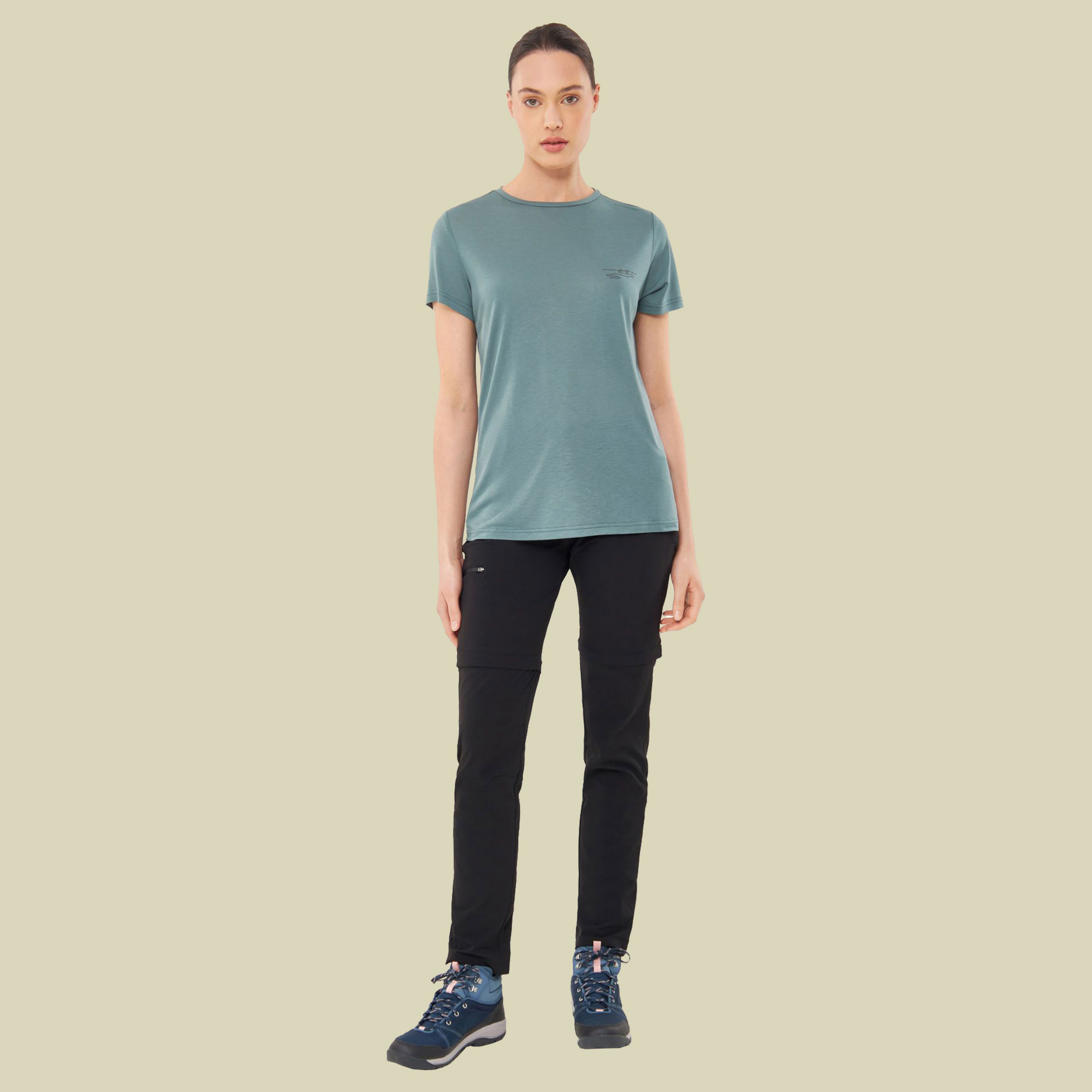 T-Shirt Morain Woman XL grün- Farbe green