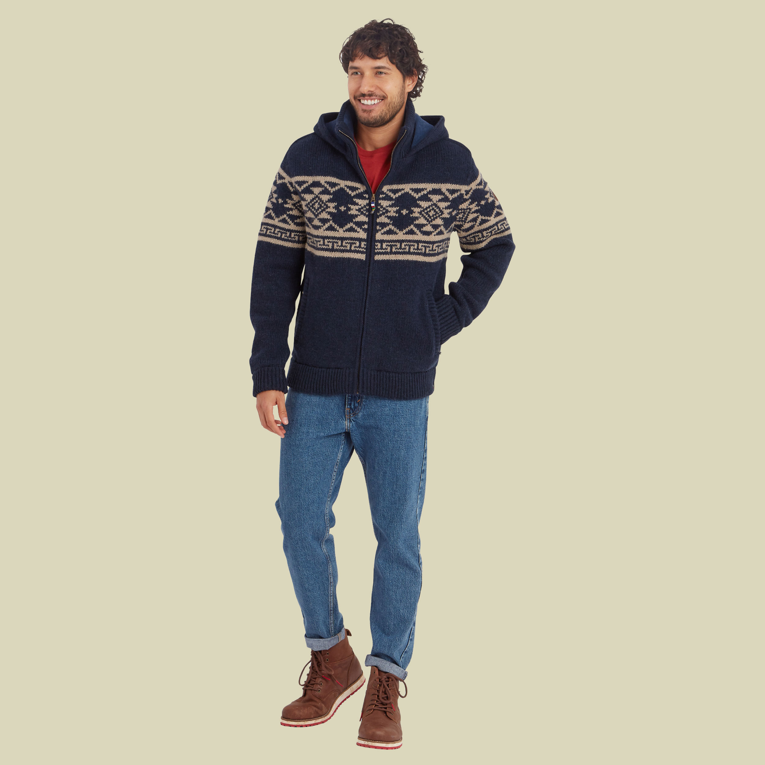 Kirtipur Sweater Men XL blau - Farbe rathee blue