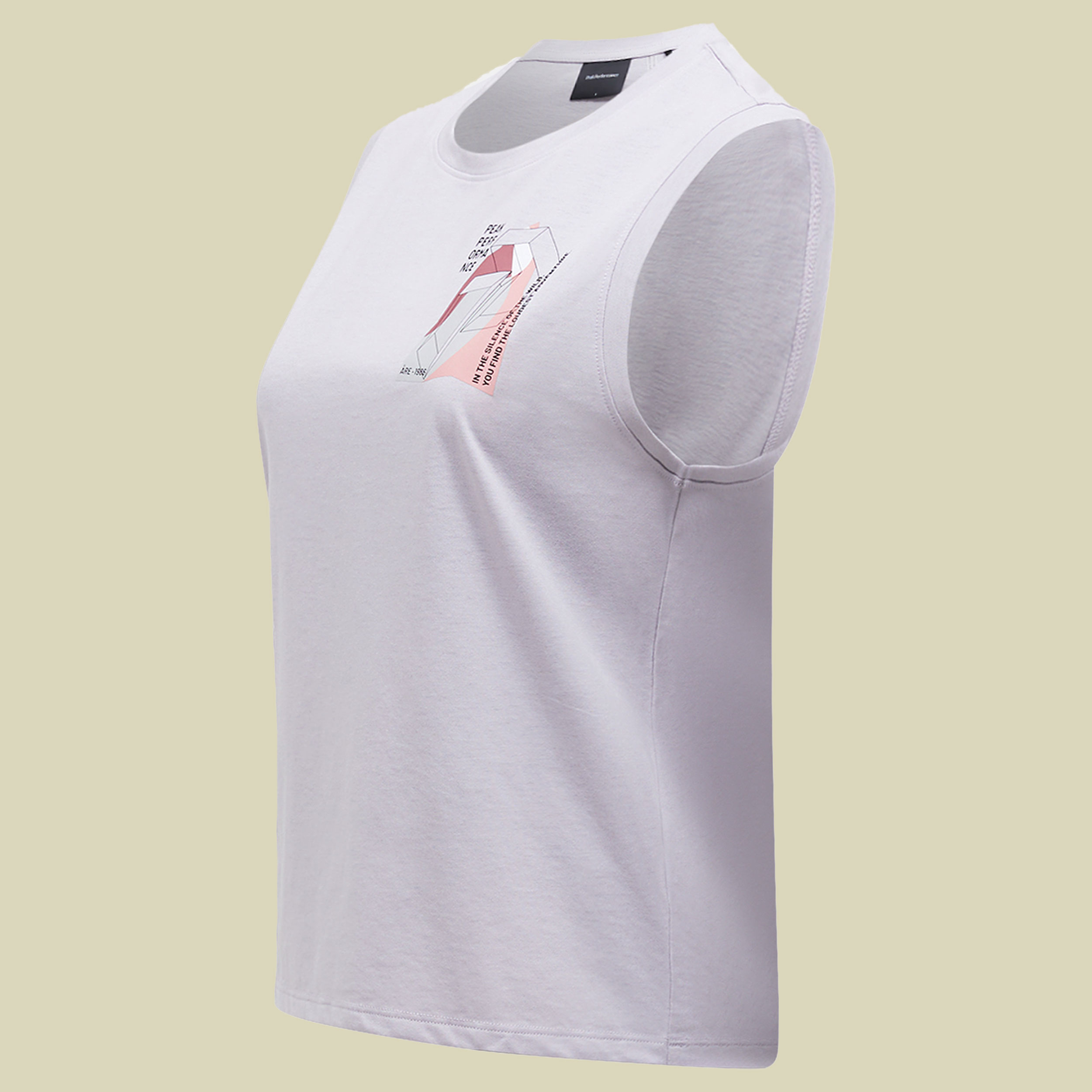 Explore Graphic Sleeveless L lila - Farbe misty lavender