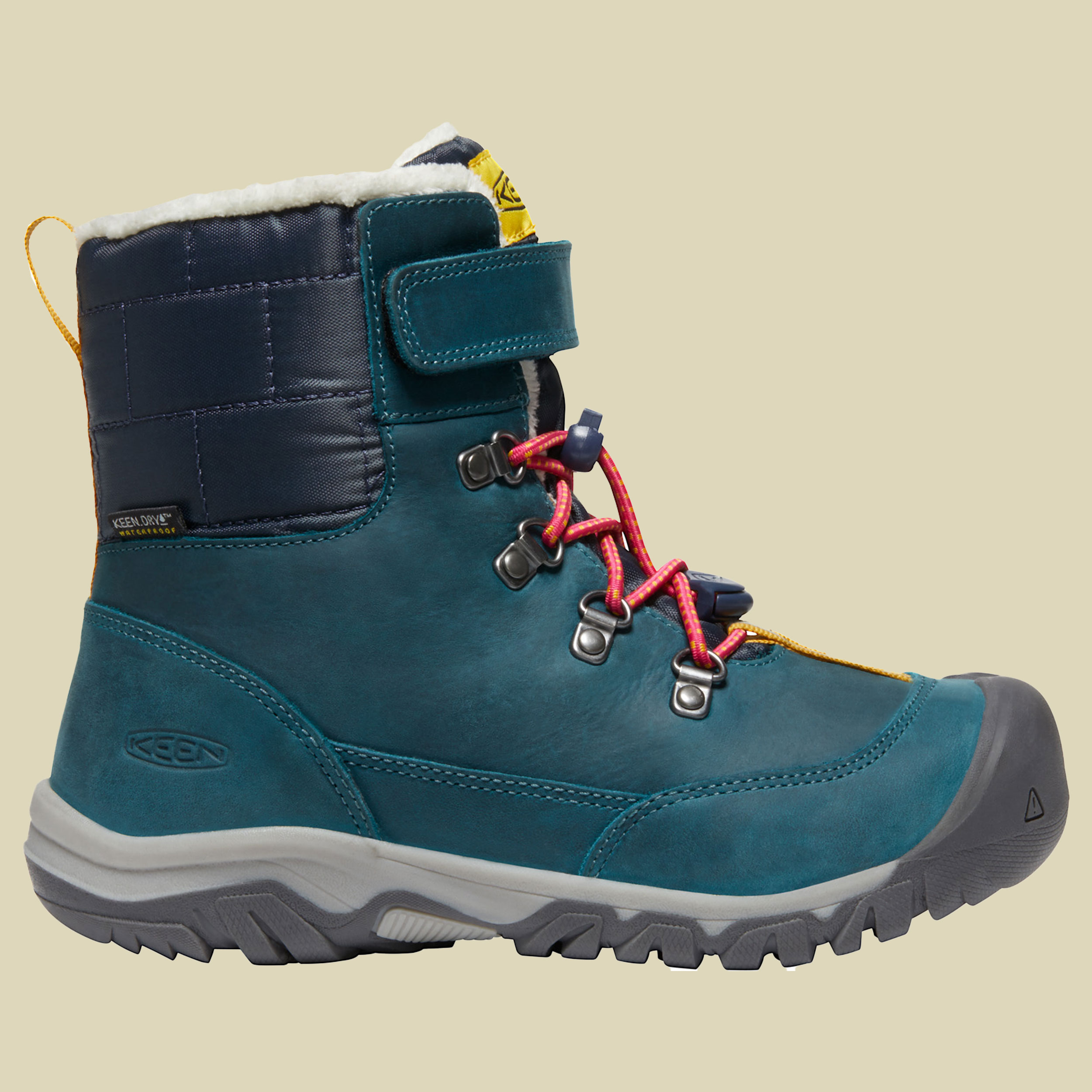 GRETA Boot WP Kids Größe 31 Farbe blue coral/pink peacock