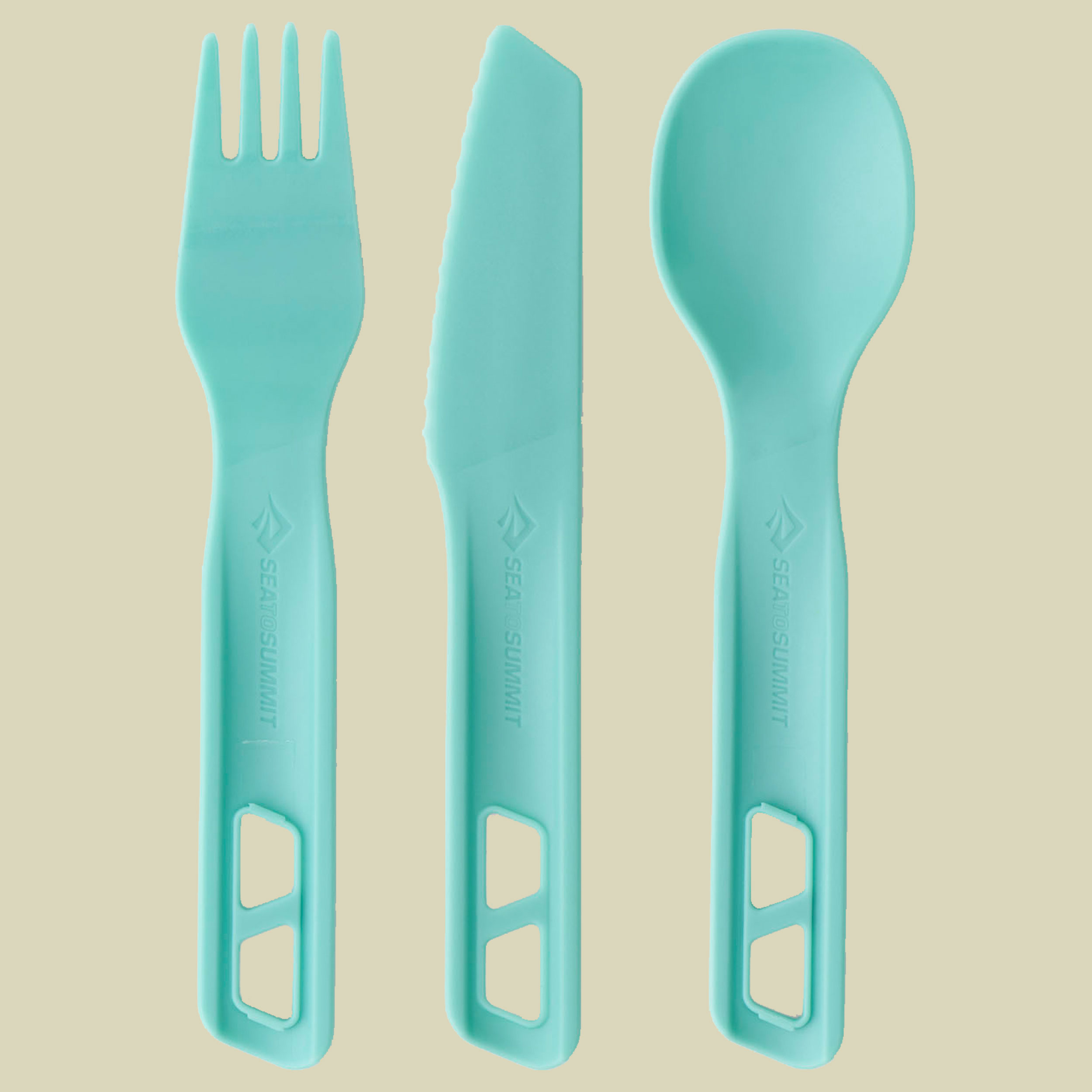 Passage Cutlery Set 3 piece one size blau - blue