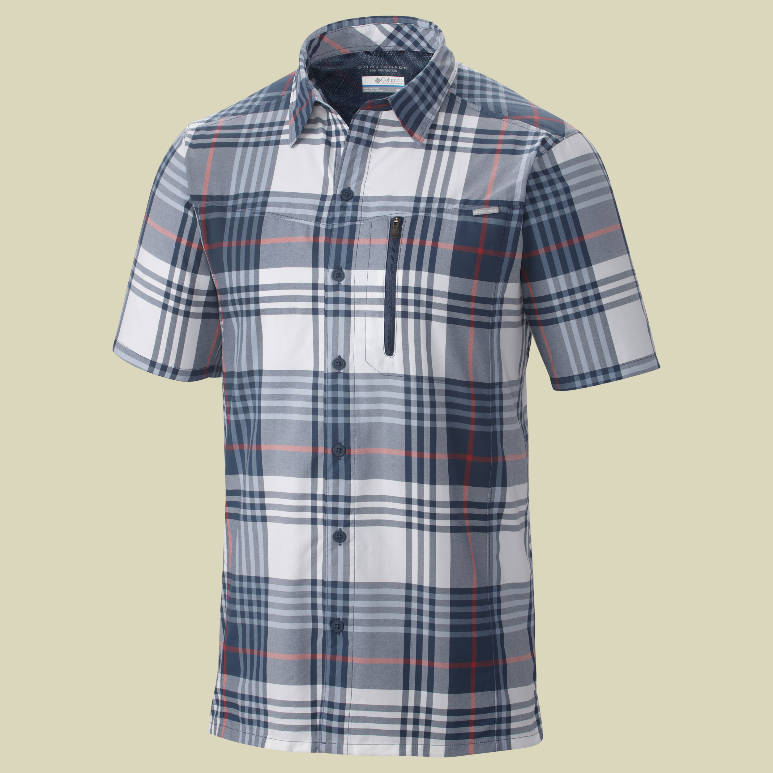 Silver Ridge Plaid Short Sleeve Shirt Men Größe S Farbe dark backcountry