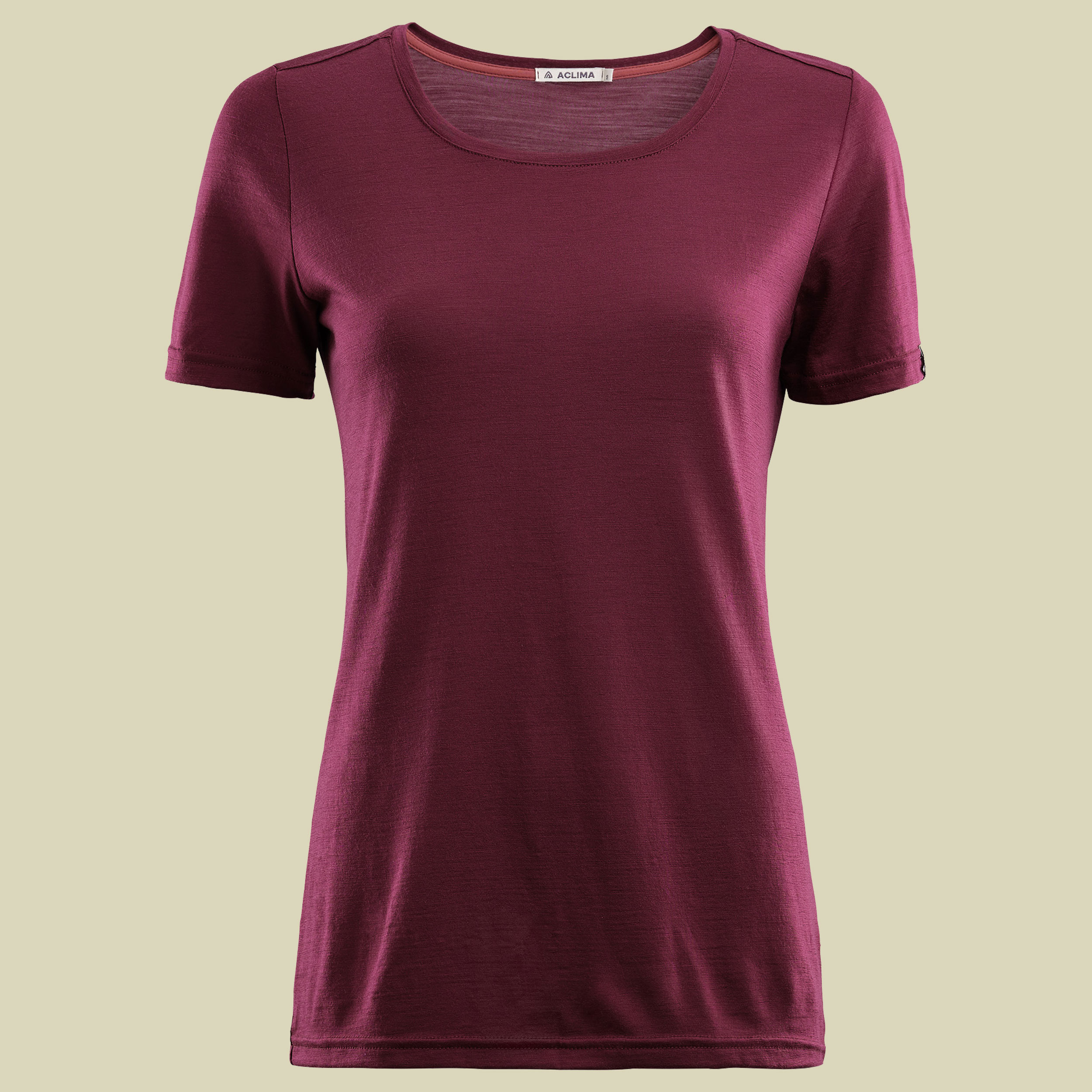 LightWool T-Shirt Women zinfandel XS - rot