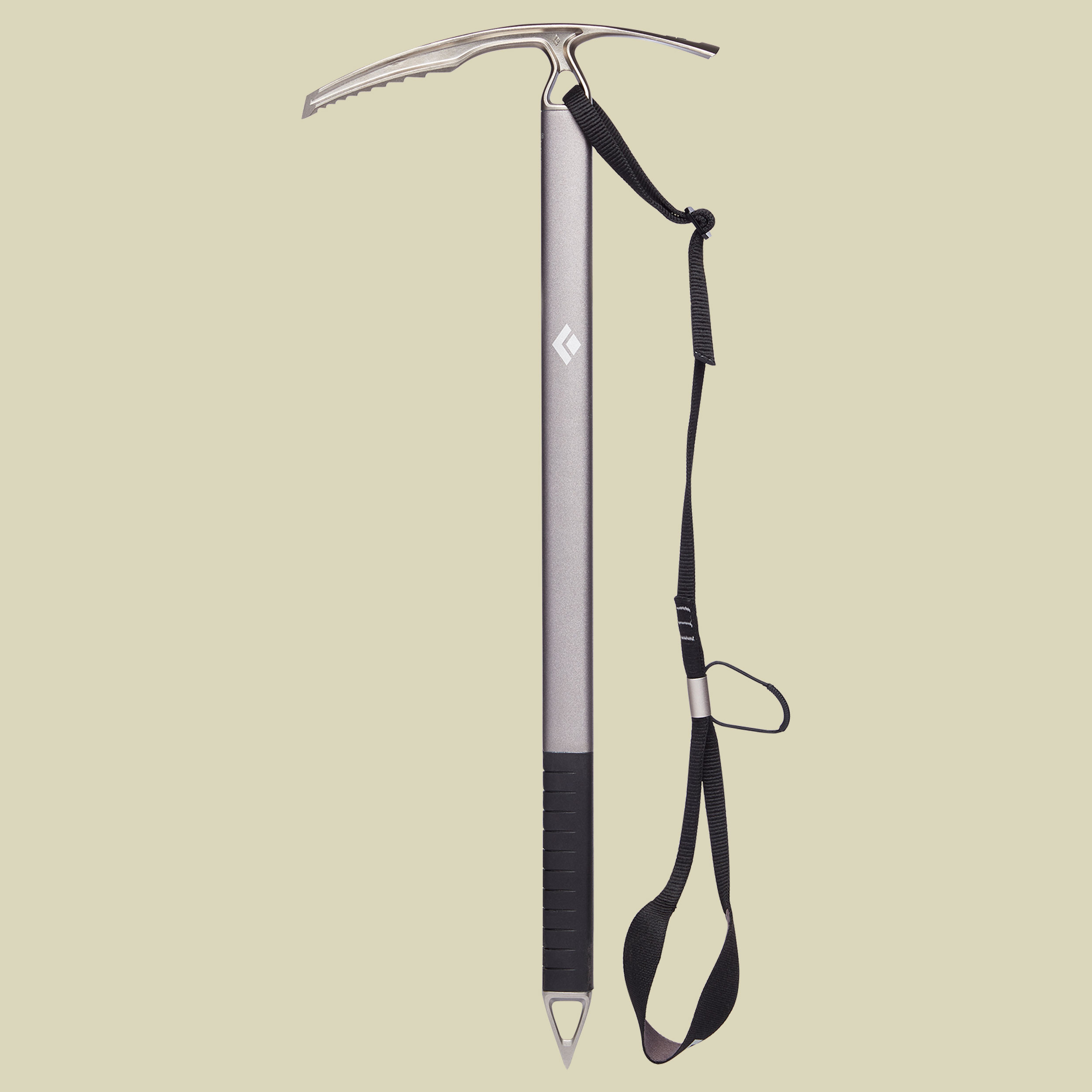 Raven Ice Axe with Grip Länge 60 cm Farbe gray