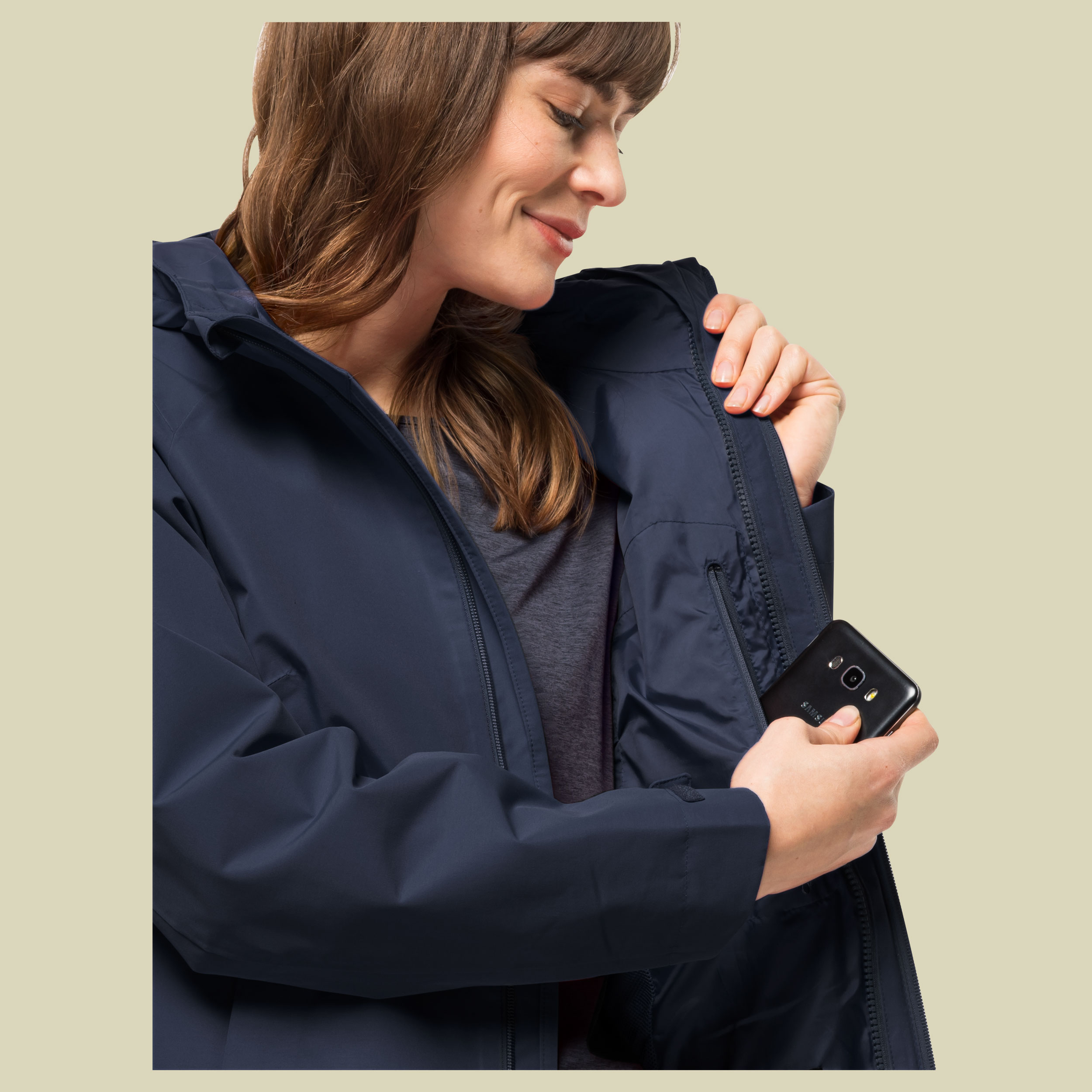 Besler 2L Jacket Women Größe XXL Farbe night blue