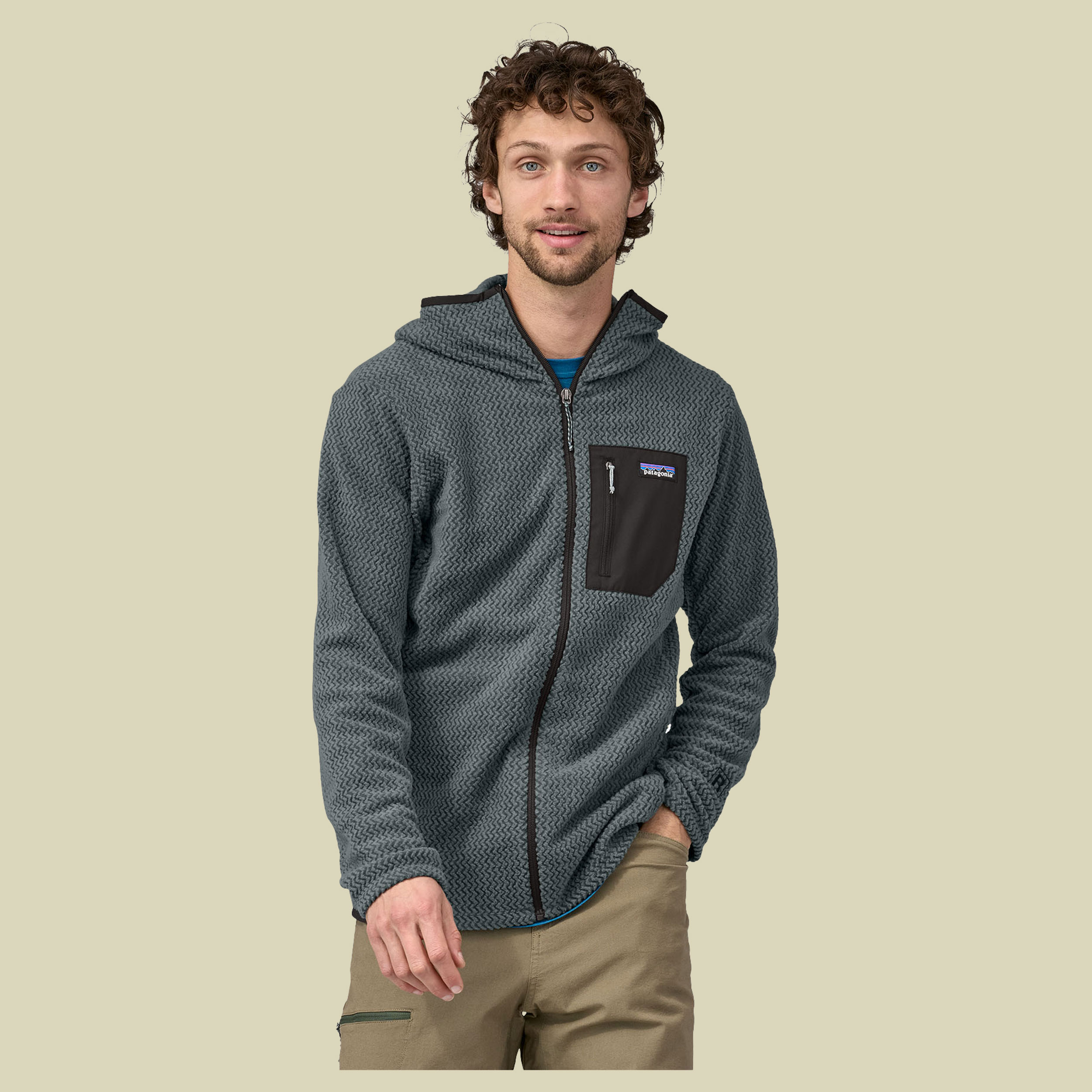 R1 Air Full-Zip Hoody Men Größe XL Farbe nouveau green