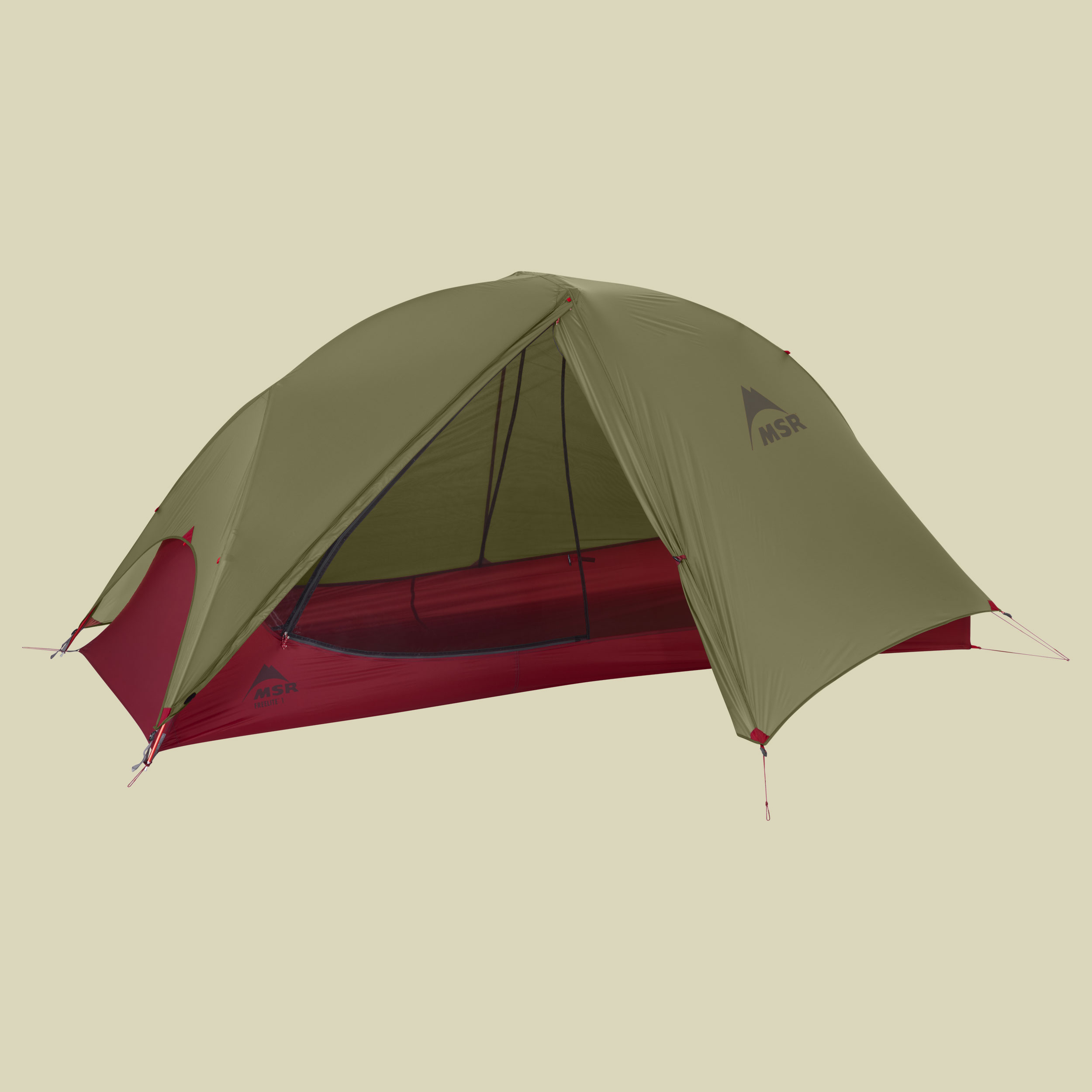 FreeLite 1 Tent V3 1- Personenzelt Farbe: green