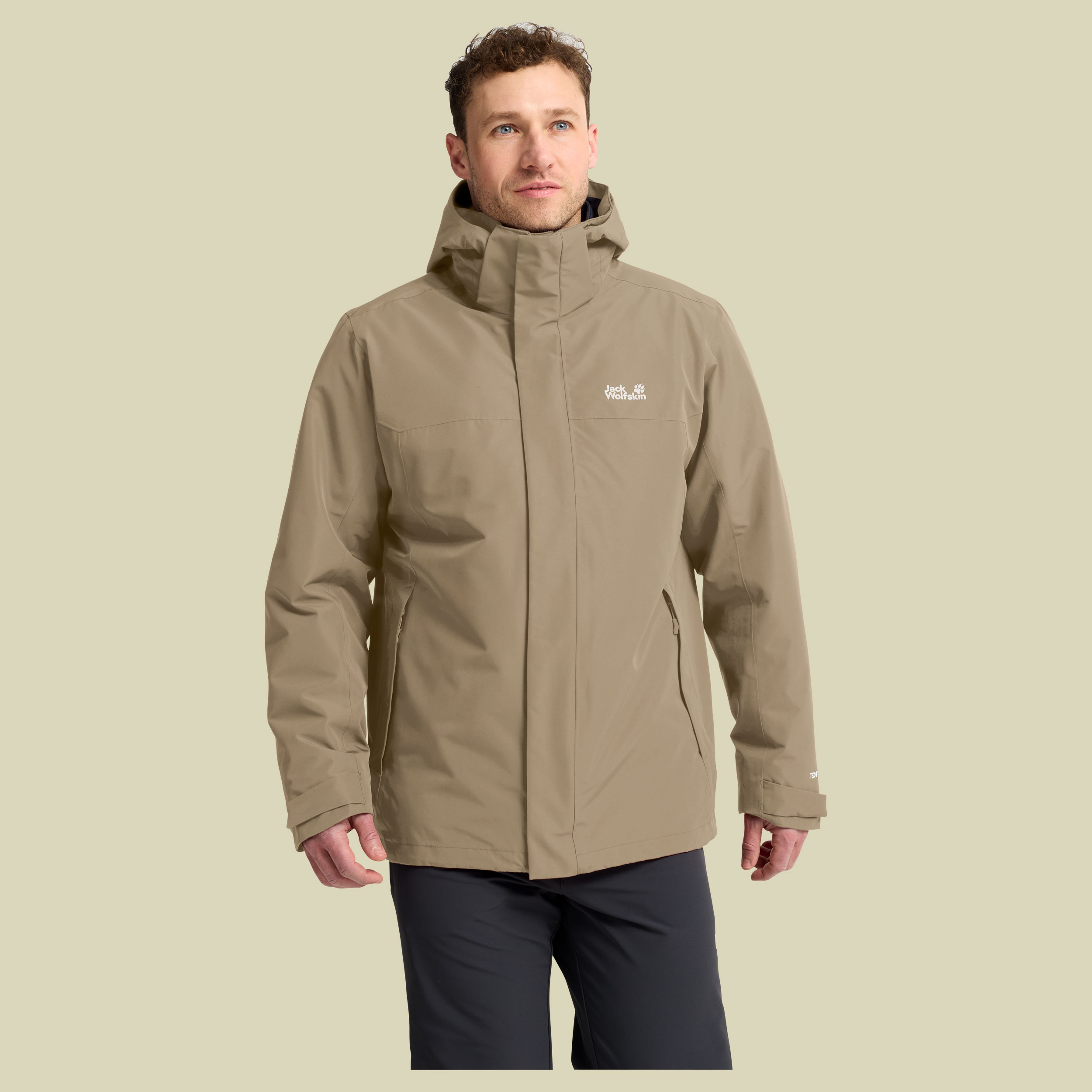Stonelite 3in1 Jacket Men XXXL braun - hazel wood