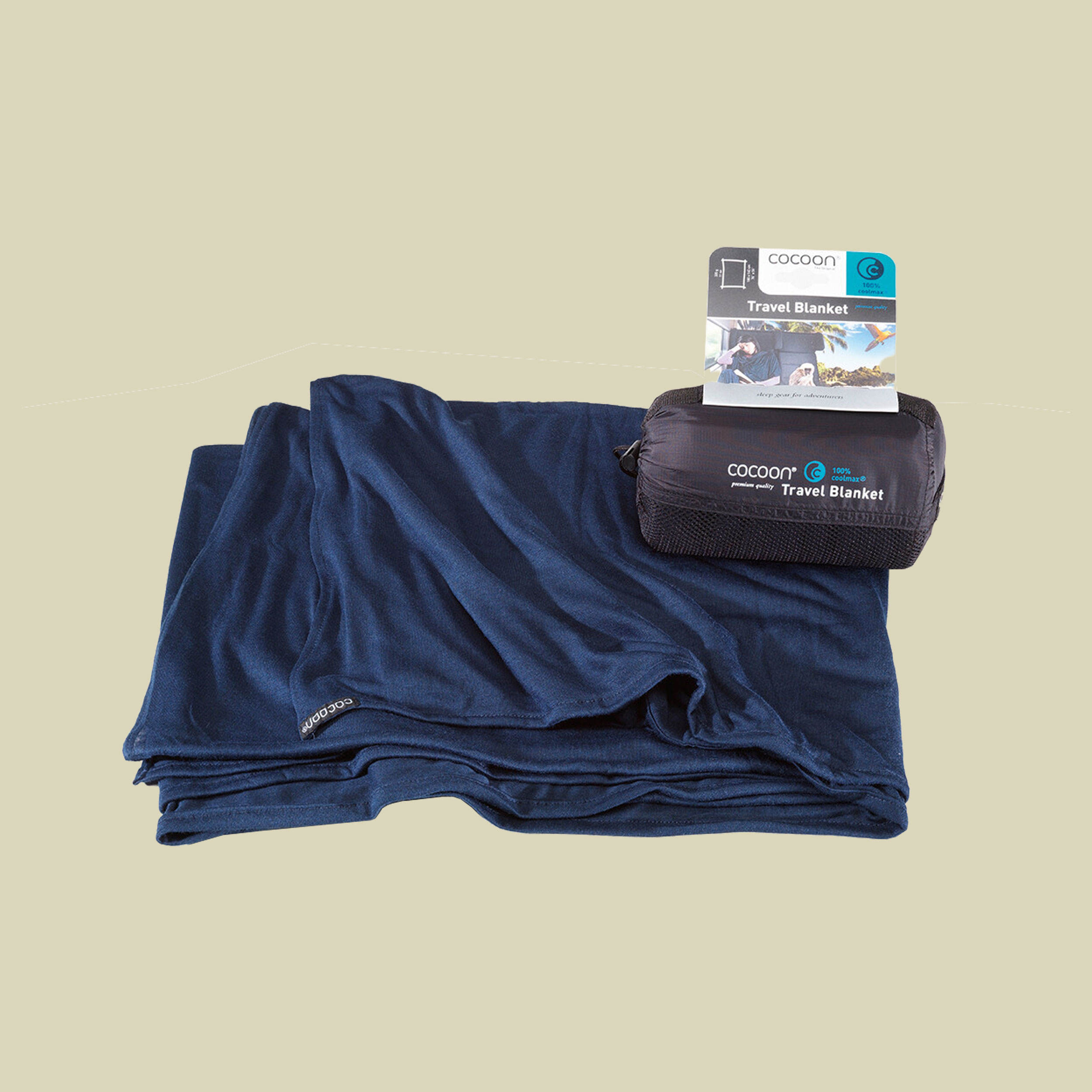 COOLMAX-Decke Maße: 180 x 140 cm Farbe: navy