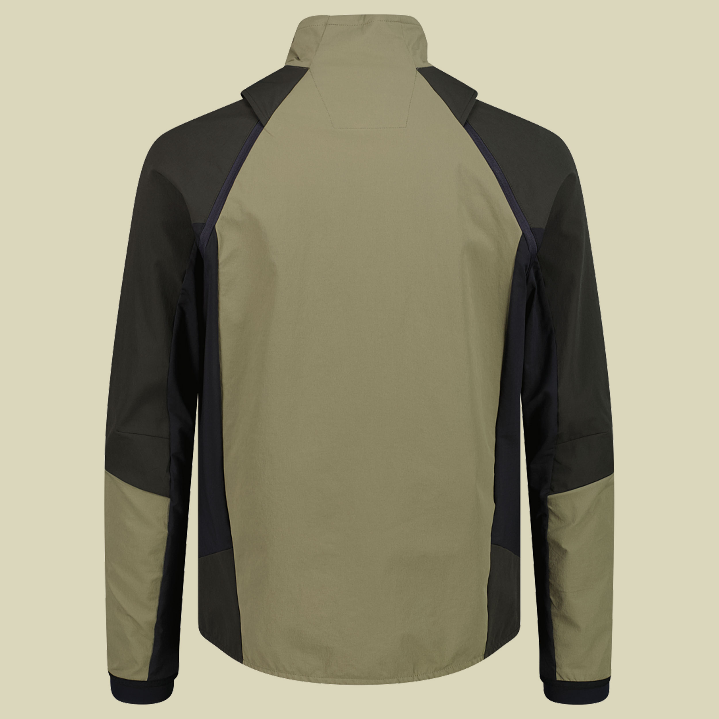 Man Jacket Hybrid with detachable sleeves 56 grün - Farbe sage