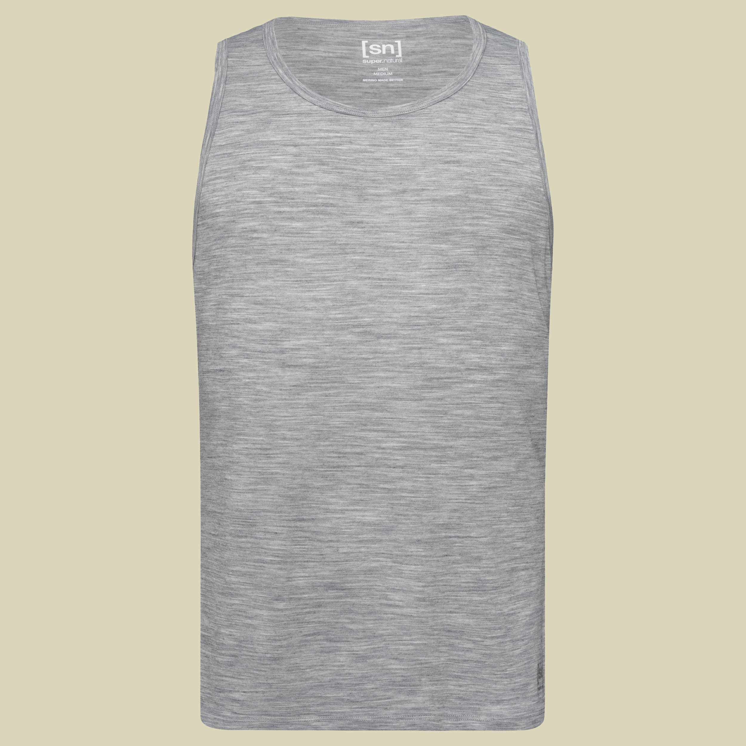 Base Tank 140 Men Größe S Farbe ash melange