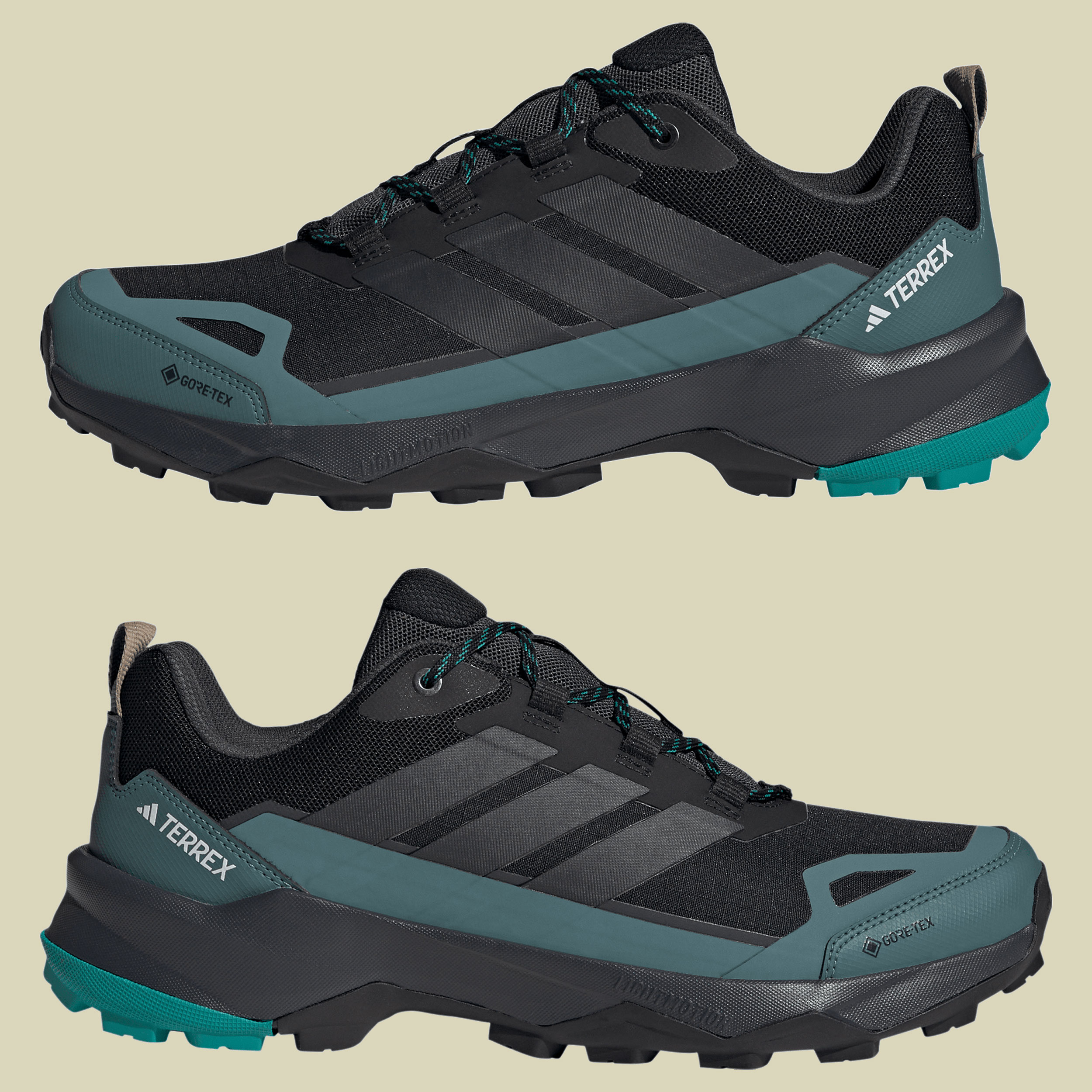Terrex Skychaser AX5 GTX Men UK 9,5 schwarz - core black / carbon / pure teal