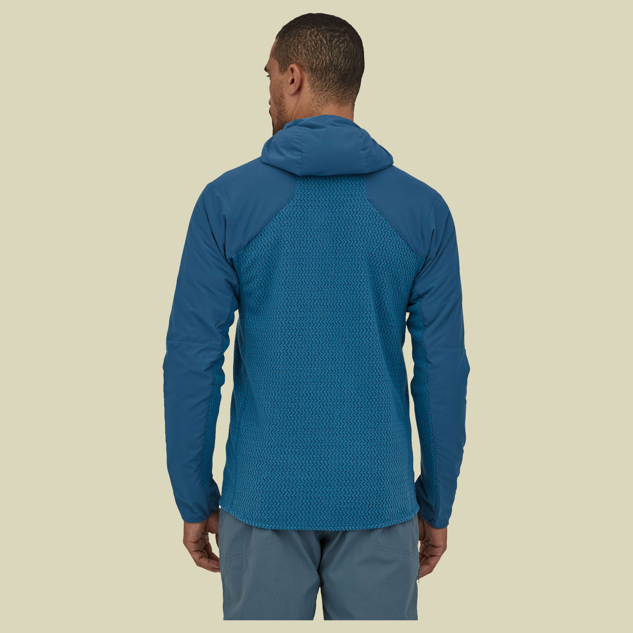 Nano-Air Light Hybrid Hoody Men Größe M  Farbe wavy blue