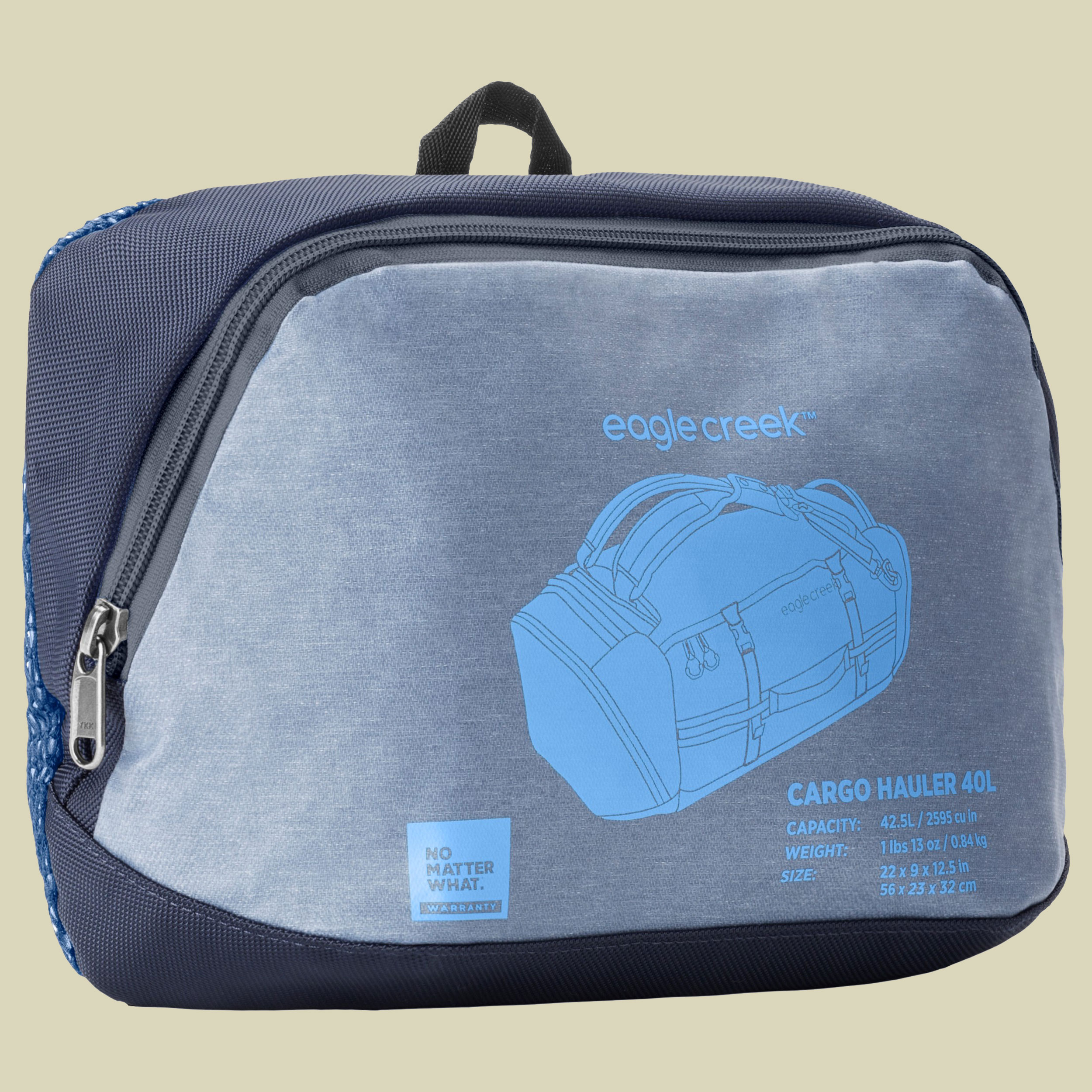 Cargo Hauler Duffel 40L Volumen 40 Farbe glacier blue