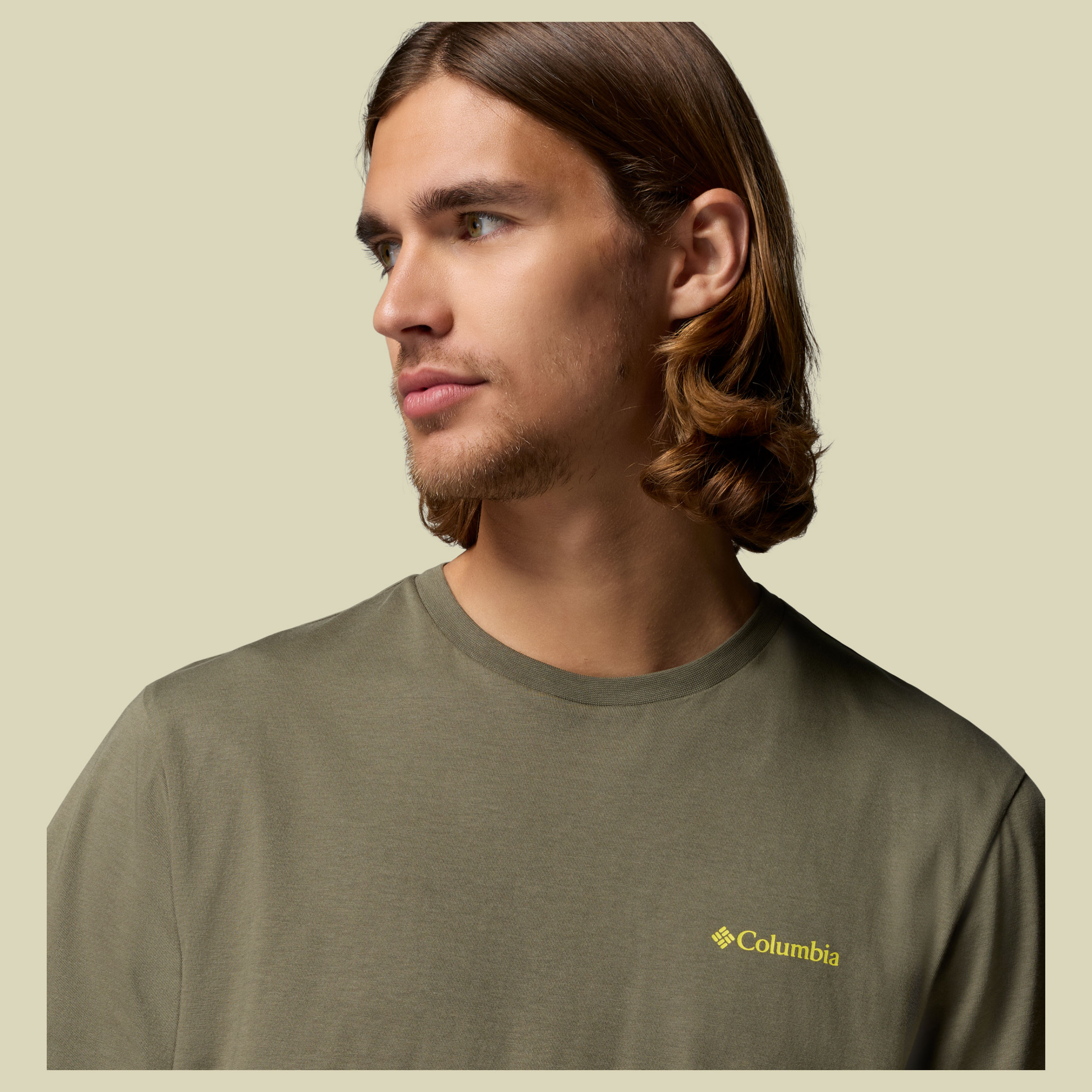 CSC Outdoor Back Graphic T-Shirt Men L grün - stone green