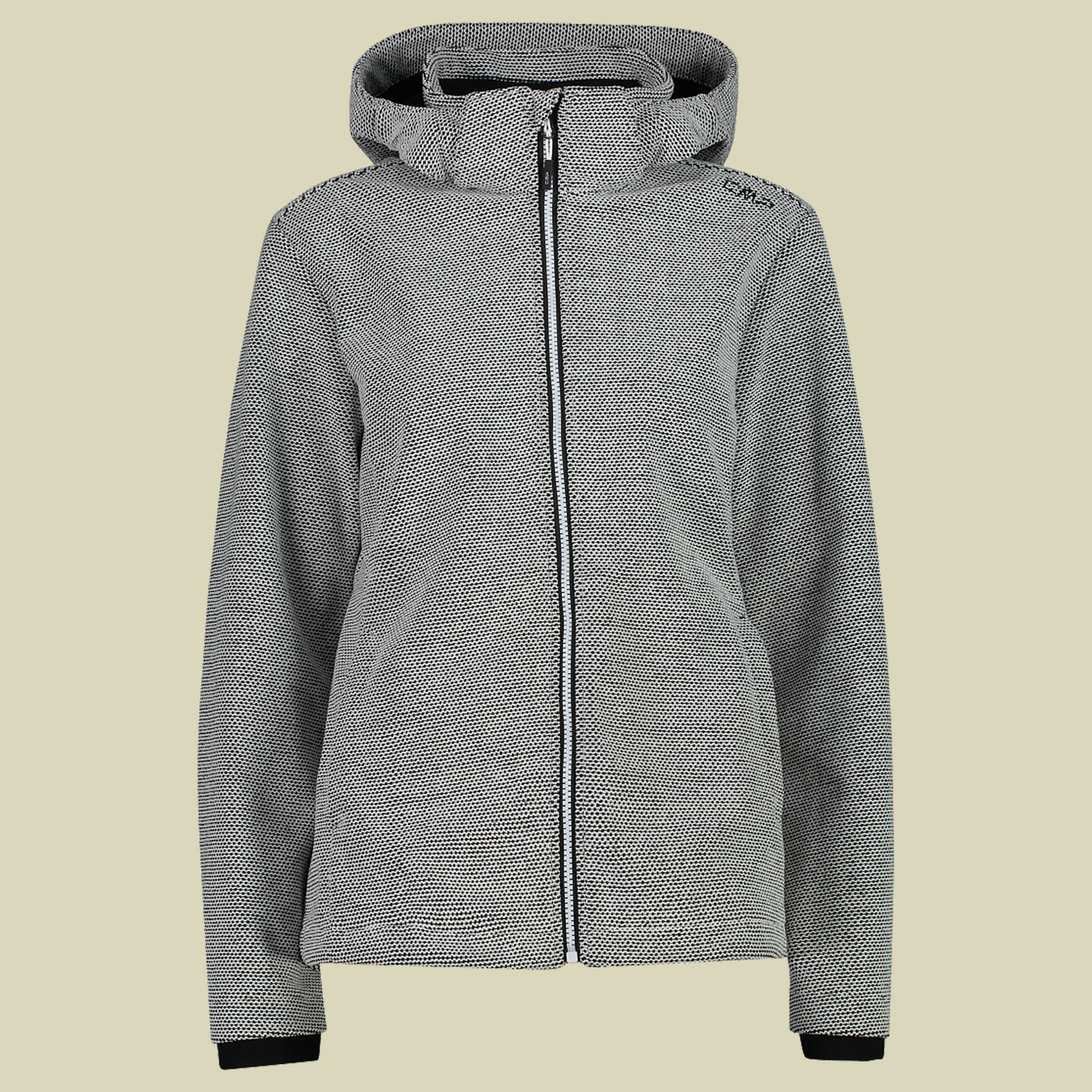 Woman Jacket Zip Hood Softshell 32A1416 Größe 42 Farbe 10XM b.co-gesso