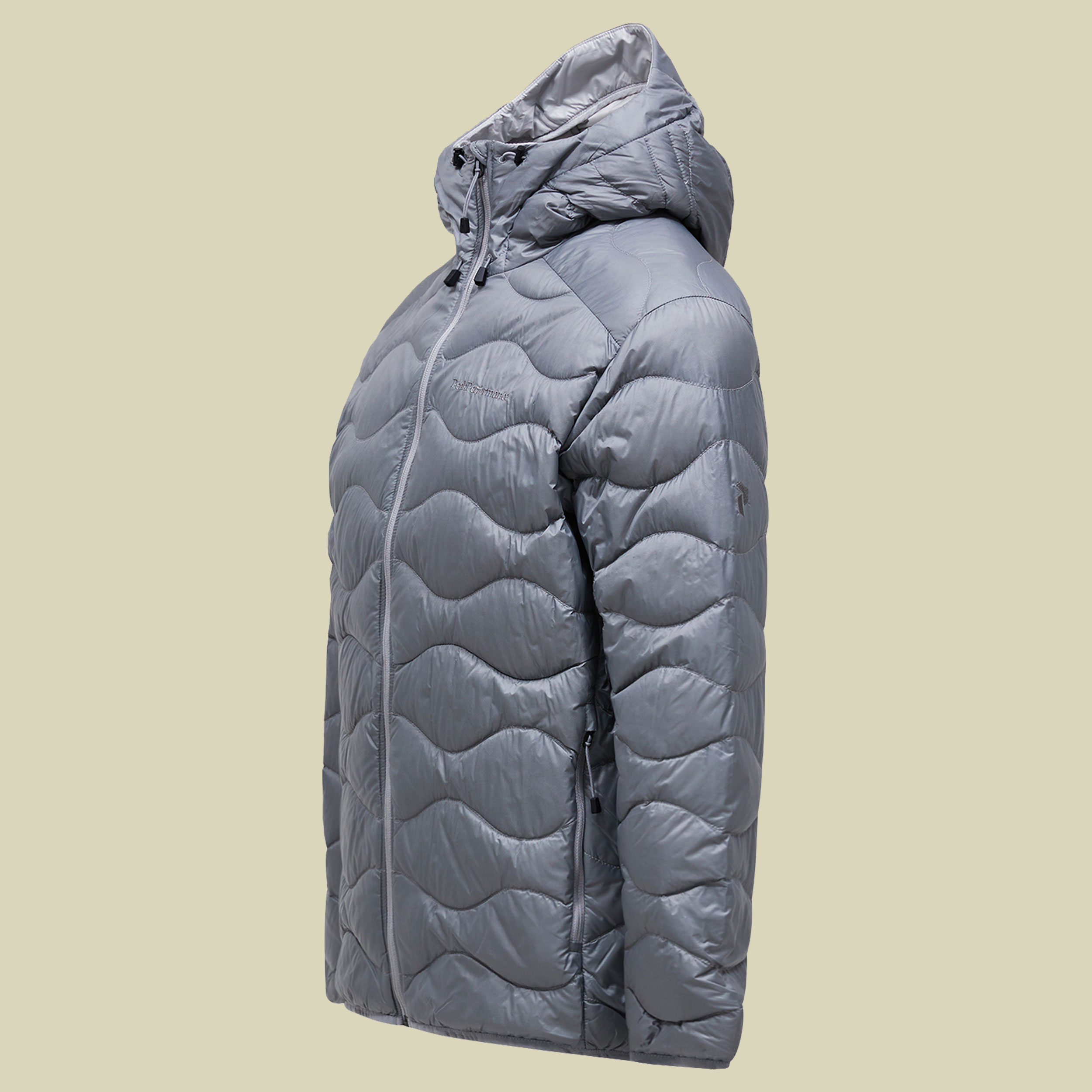 Helium Down Hood Jacket Men grau XL - lt grey antarctica
