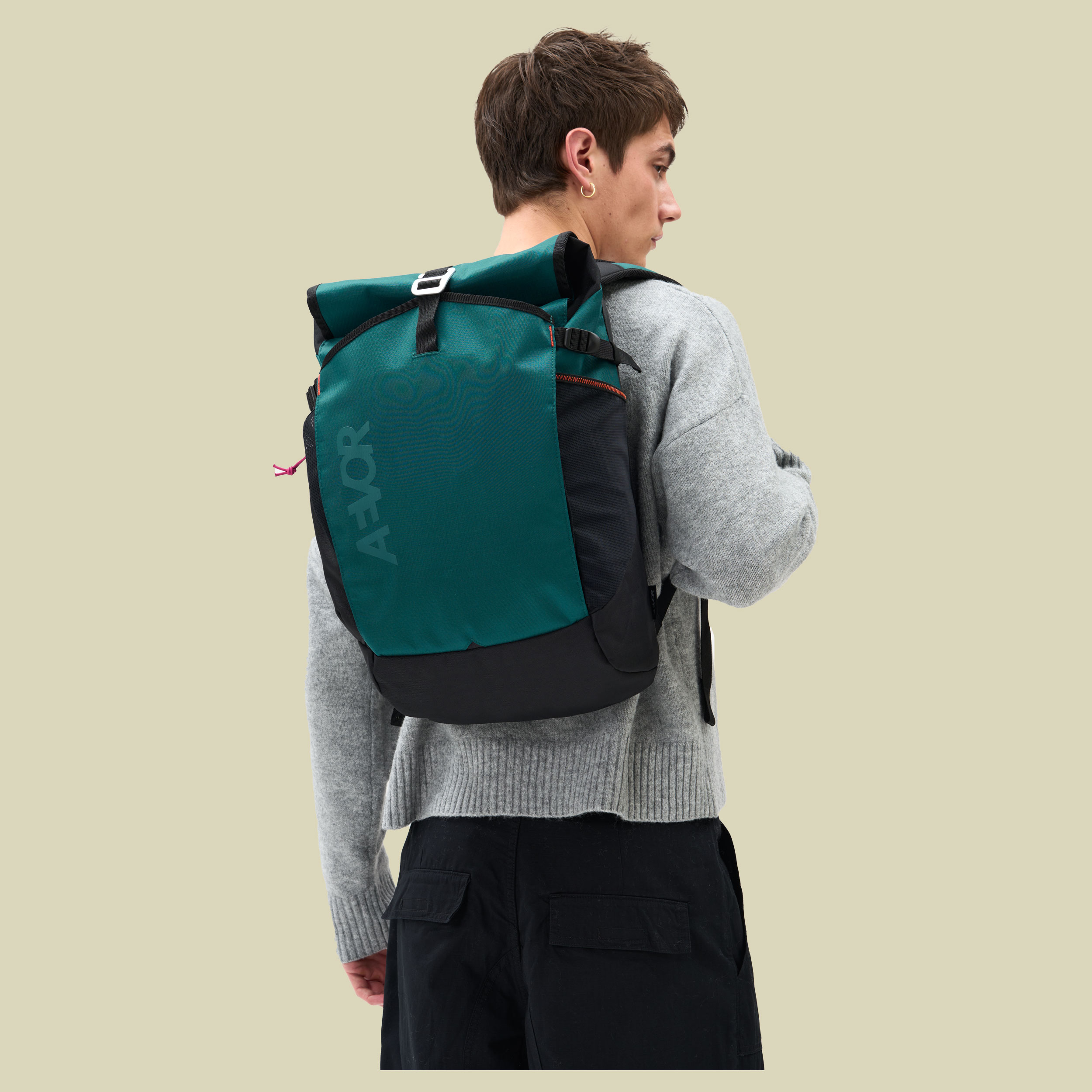 Roll Pack 20-28L grün - evergreen