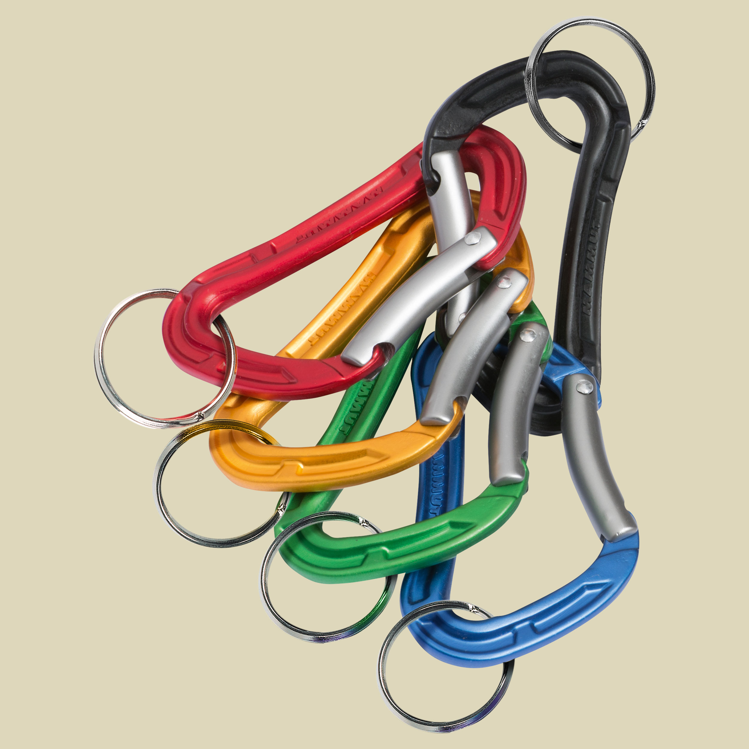 Mammut Mini Biner Bionic Größe 6,5 cm Farbe assorted