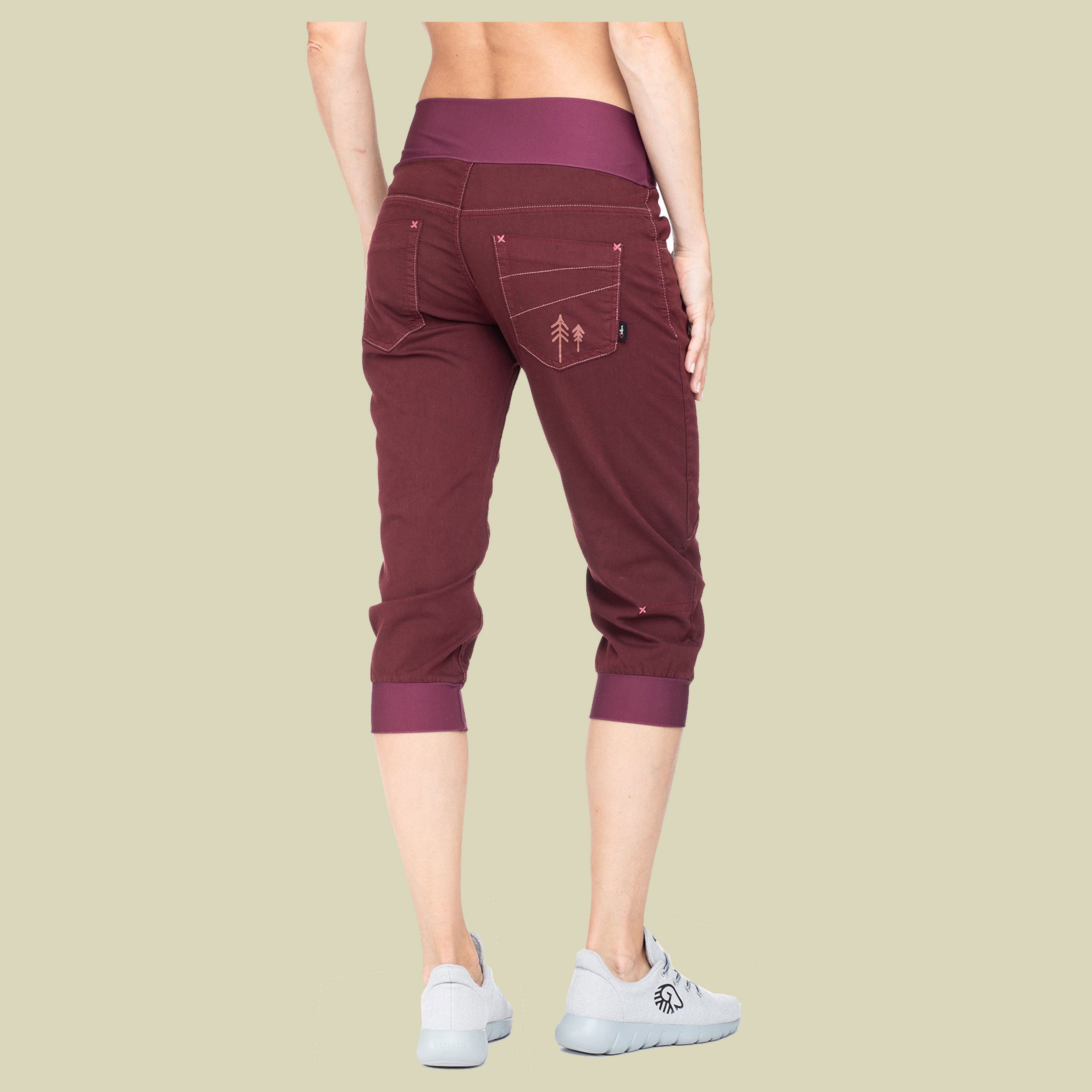 Fuji 2.0 ¾ Pant Women Größe 38 Farbe mahogany