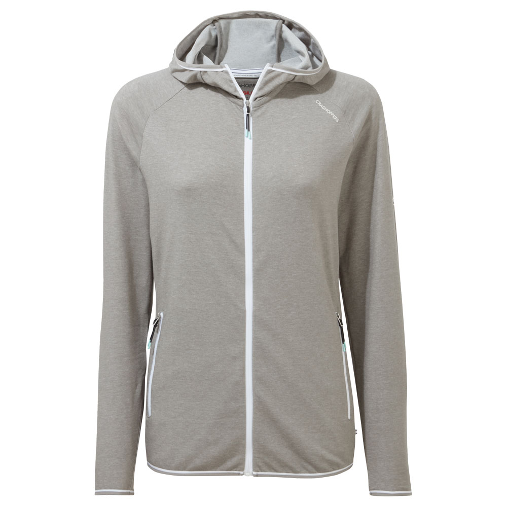 NosiLife Milanta Hoody Women Größe 34 (8) Farbe soft grey marl