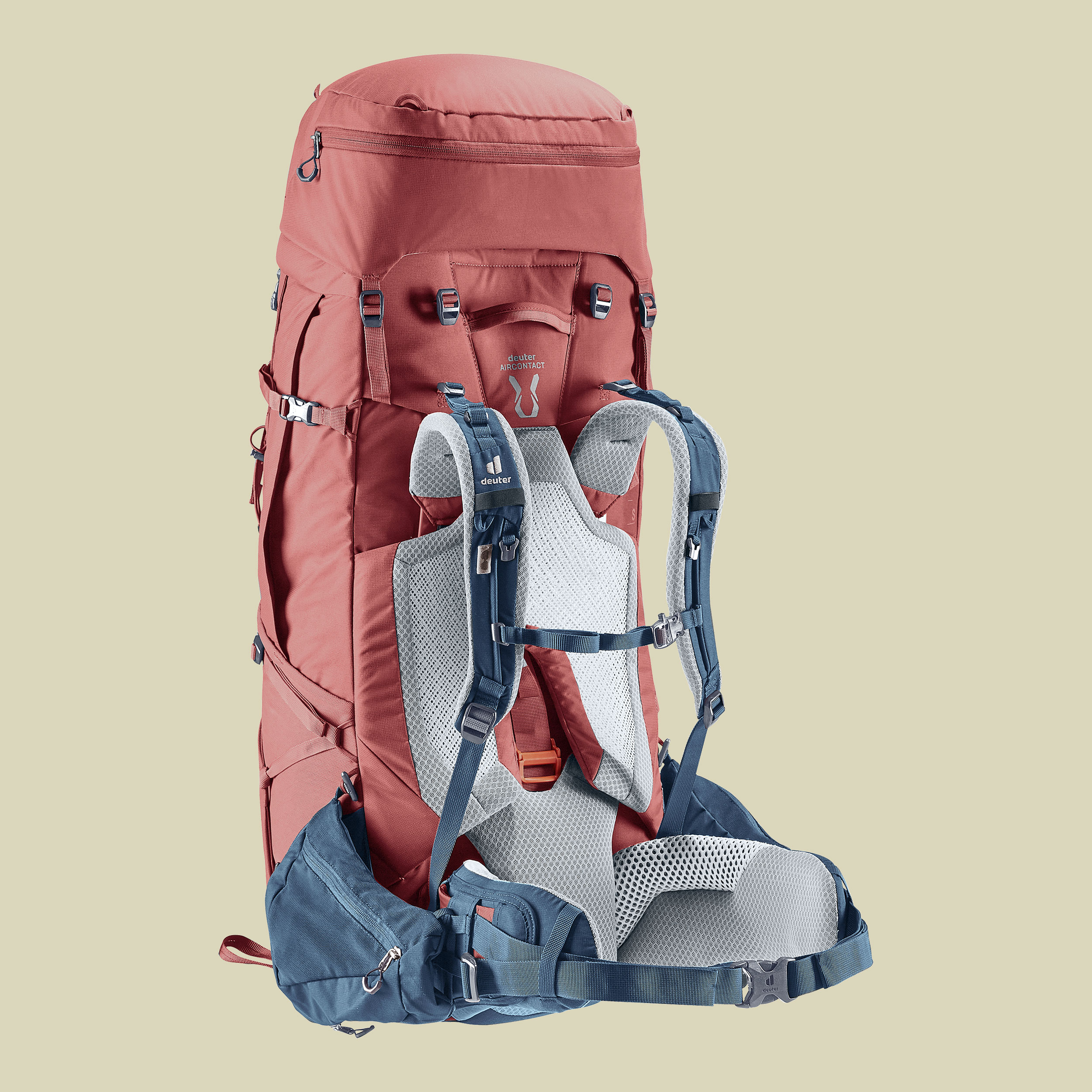 Aircontact X 80+15 SL Volumen 80 L + 15 L Farbe redwood-ink